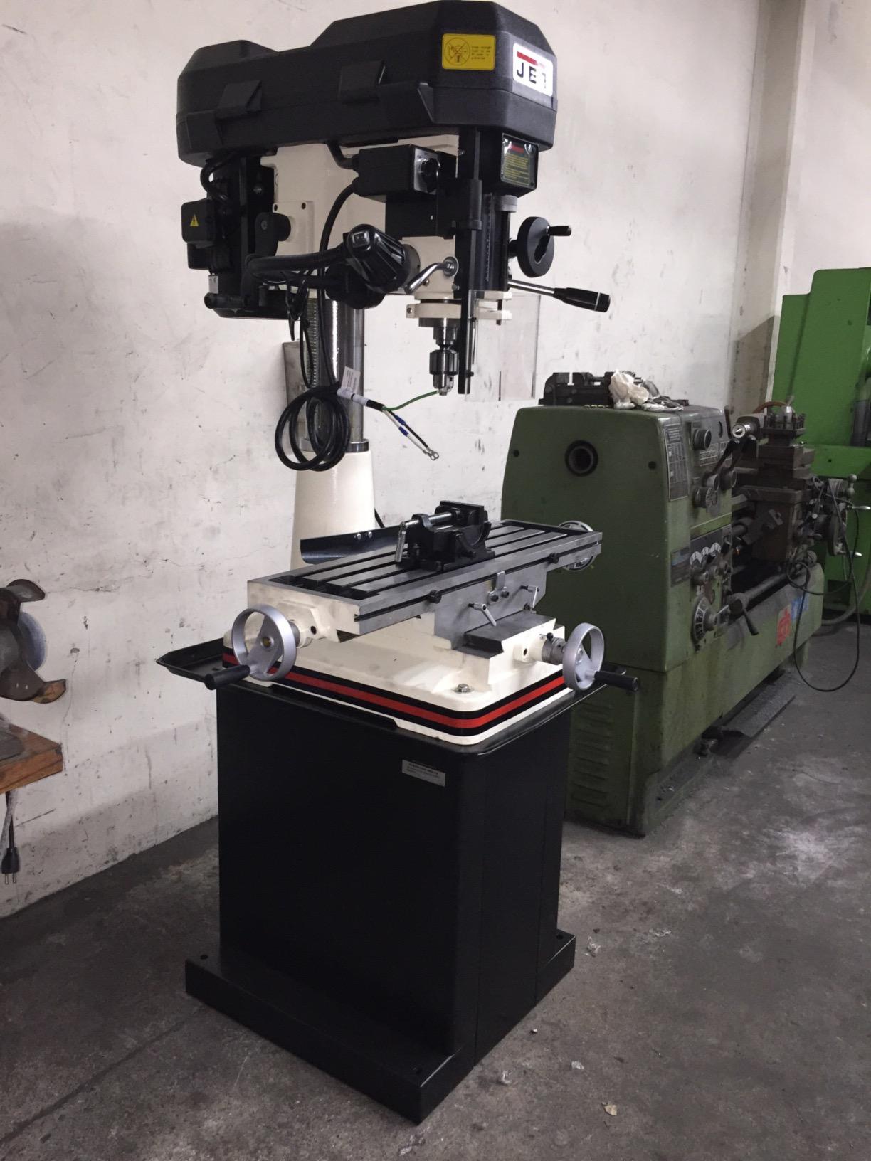 JET 18-Inch Mill Drill Machine, 2 HP, 115/230V, Cast-Iron Column customer photo 1