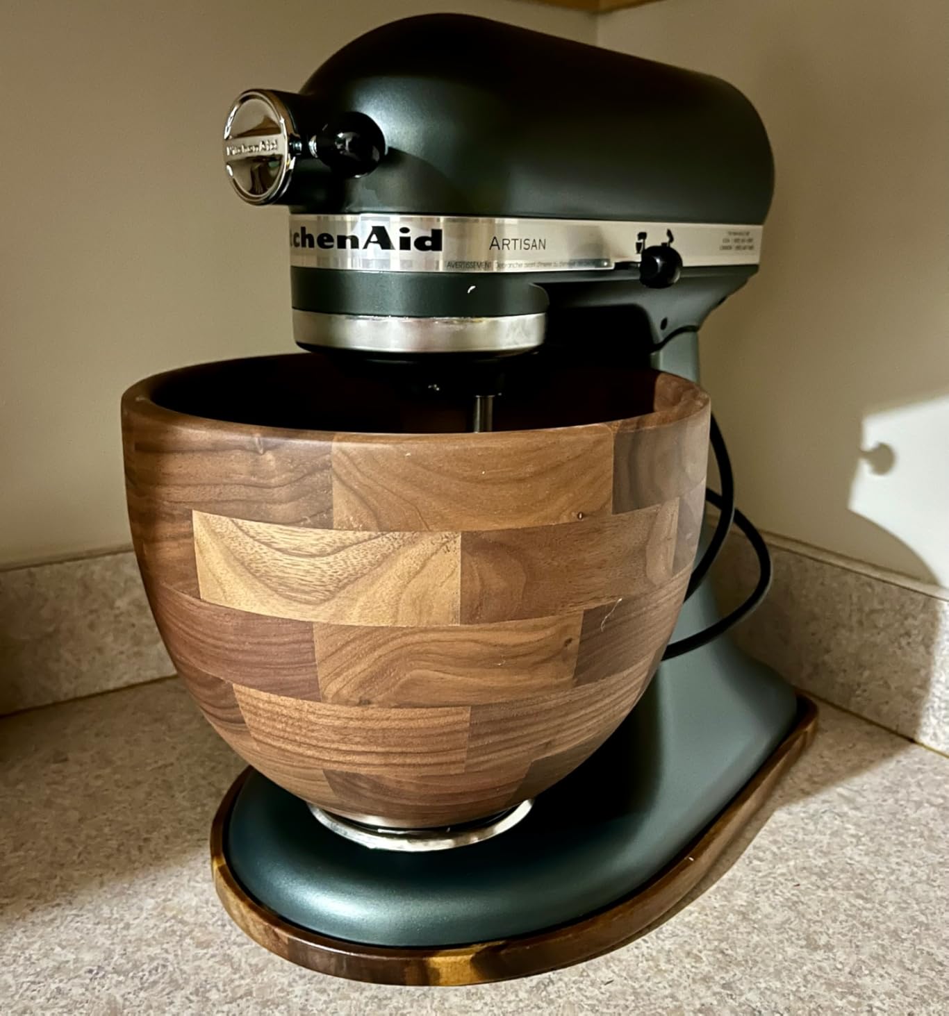 KitchenAid Artisan, 5-Qt Tilt Head Stand Mixer, KSM150PS, Almond Cream customer photo 1