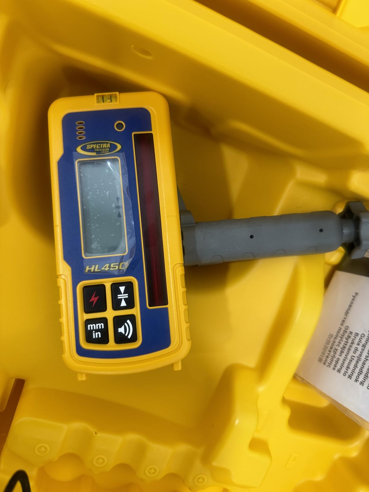 Spectra Precision LL300N Self-Leveling Rotary Laser with HL450 Receiver customer photo 2