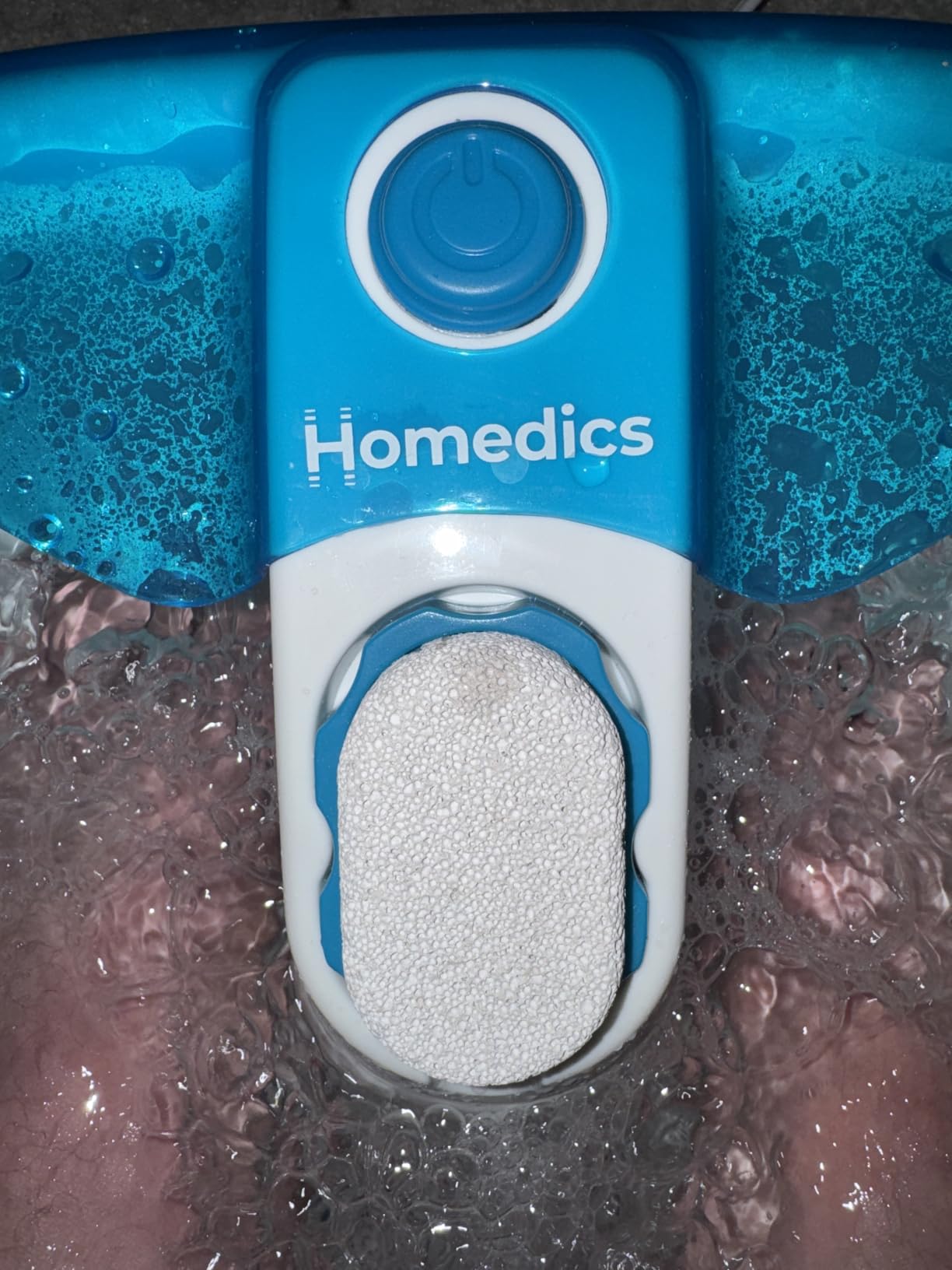 Homedics Bubble Mate Foot Spa, Toe Touch Controlled Foot Bath customer photo 1
