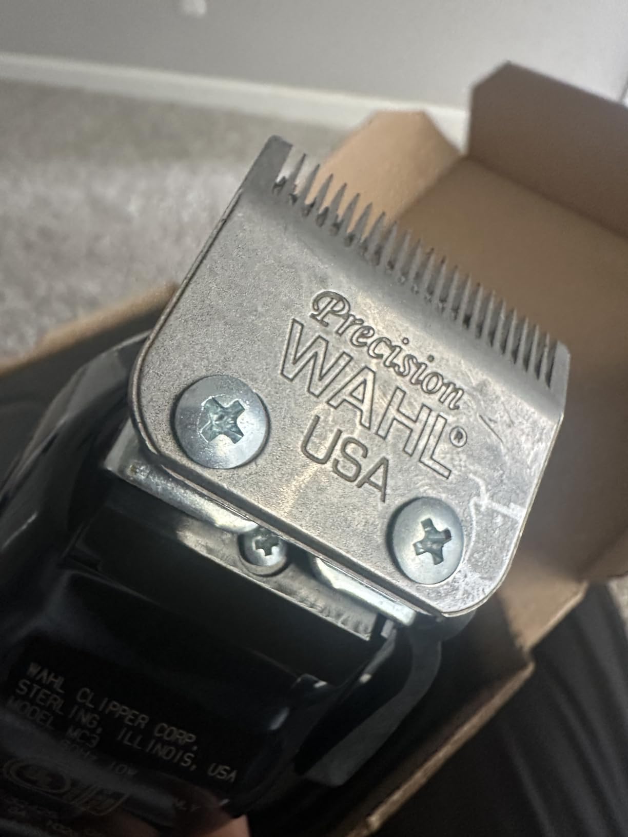 Wahl USA Chrome Pro Corded Clipper Complete Haircutting Kit for Men - Powerful Total Hair Clipping, Beard Trimming, & Grooming - Model 3024635 customer photo 1