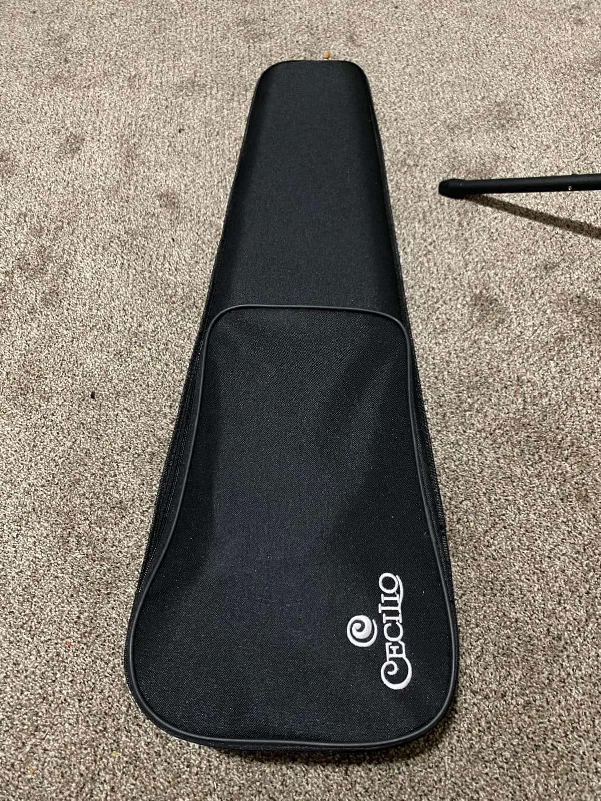 Cecilio Electric Violin 4/4 Full Size Silent Violin Set for Beginner, Solid Maple Wood Silent Violin with Ebony Fittings, Black Metallic customer photo 2