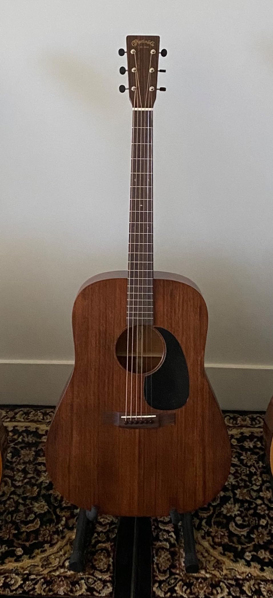 Martin D-15M Mahogany Dreadnought Acoustic Guitar - Natural customer photo 2