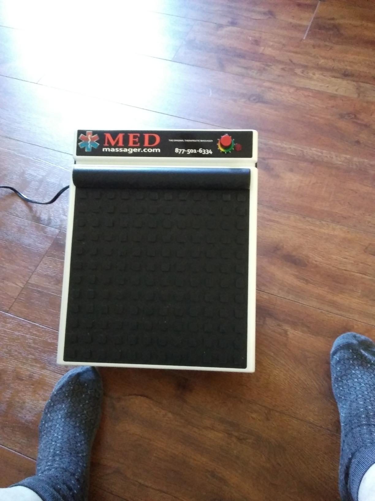 MedMassager Foot Massager Plus, Deep Tissue, Dual Speed, Portable, MMF07 customer photo 1