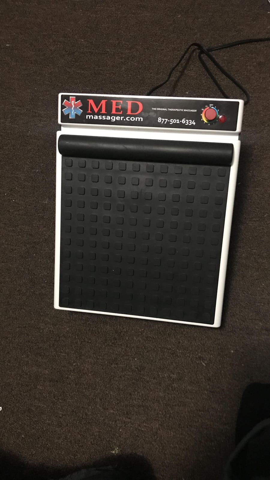 MedMassager Foot Massager Plus, Deep Tissue, Dual Speed, Portable, MMF07 customer photo 2