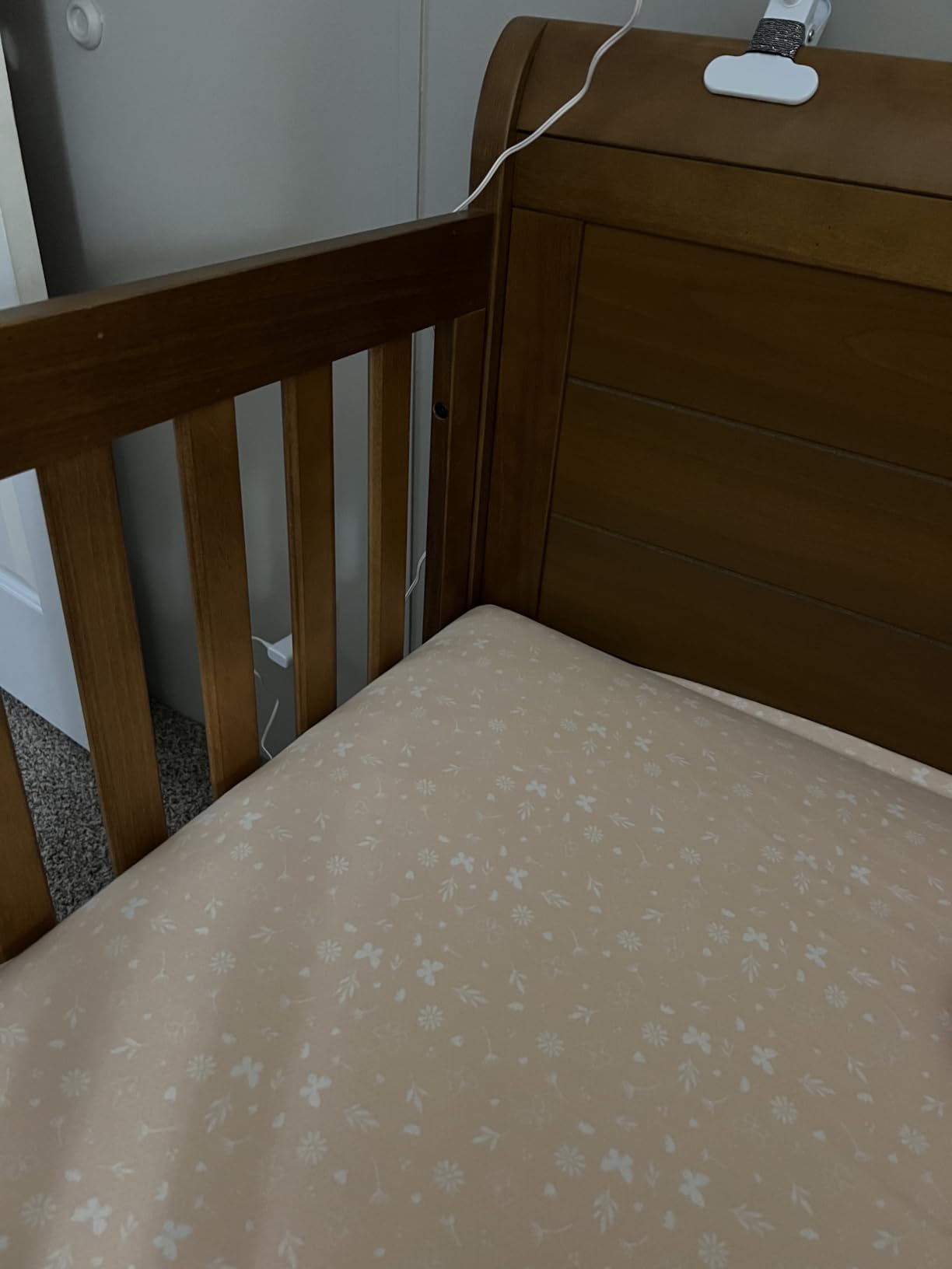 Naturepedic Organic Crib Mattress - Breathable, Non-Toxic, Organic Cotton, GREENGUARD Gold Certified, Two-Stage Support customer photo 1
