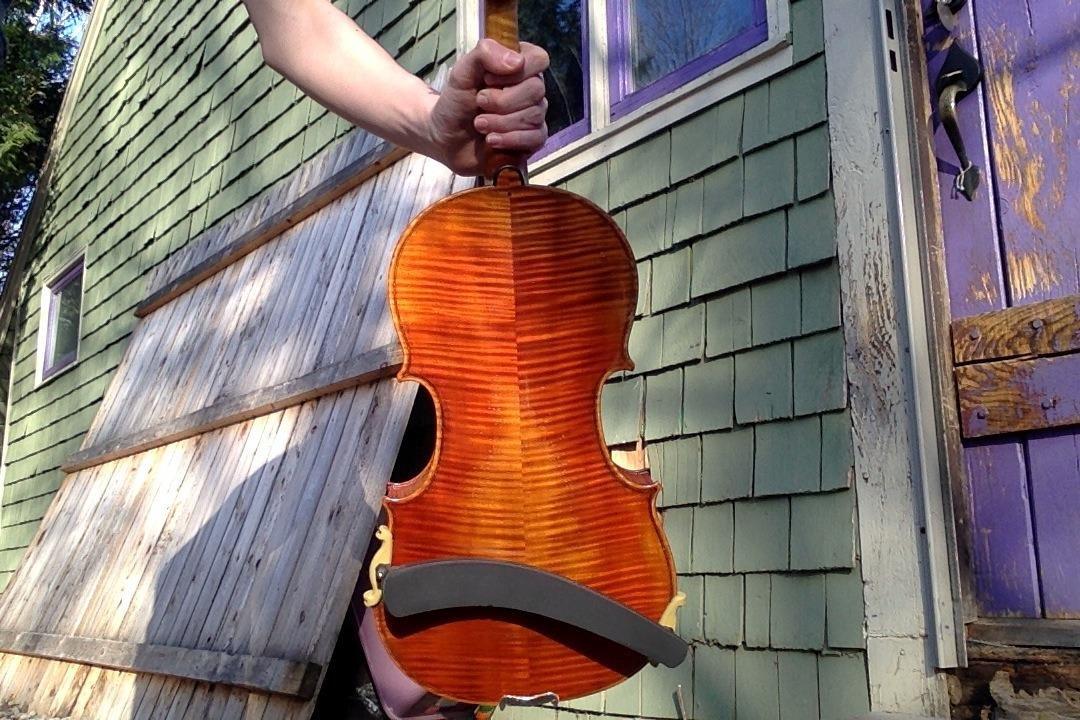 D'Luca CA800AT 16-Inch Orchestral Series Professional Antique Handmade Full Size Viola customer photo 1