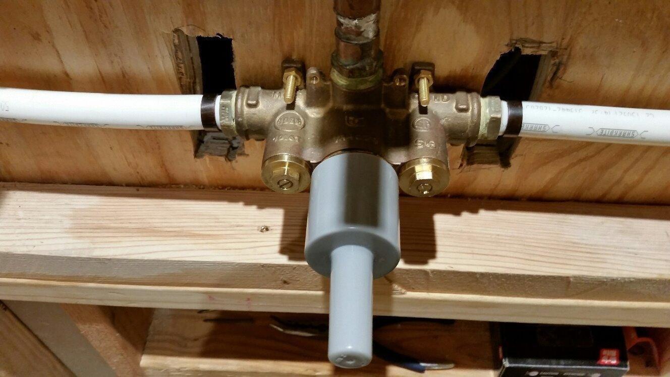 Moen ExactTemp IPS Rough In Thermostatic Shower Valve with Check Stops, S3371 customer photo 1