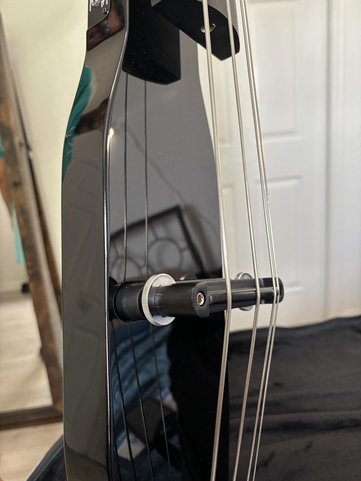 Stagg EDB-3/4 BK Electric 3/4 Size Double Bass with Gig Bag Included - Black customer photo 1