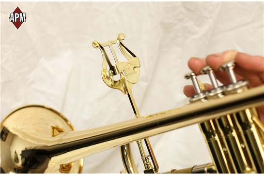 Jean Paul TR-330 Student Bb Trumpet, Two-Piece Yellow Brass Bell, Stainless Steel Valves, U.S. Play-Tested, Gold Lacquer Finish, 7C Mouthpiece and Semi-Hard Case Included customer photo 1