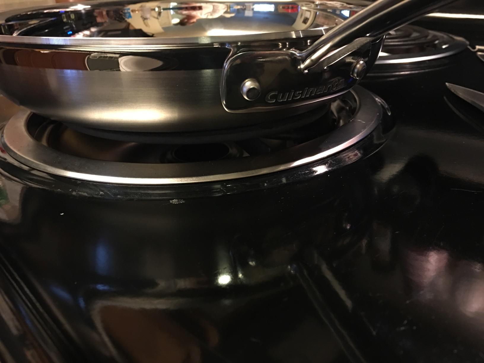 Cuisinart Stainless Steel Pots and Pans Set, Induction Compatible, 12 pc | 12-pc Cuisinart stainless steel cookware set with saucepans, sauté pan, stockpot, & skillets, oven safe to 500°F, MCPS-12N customer photo 2