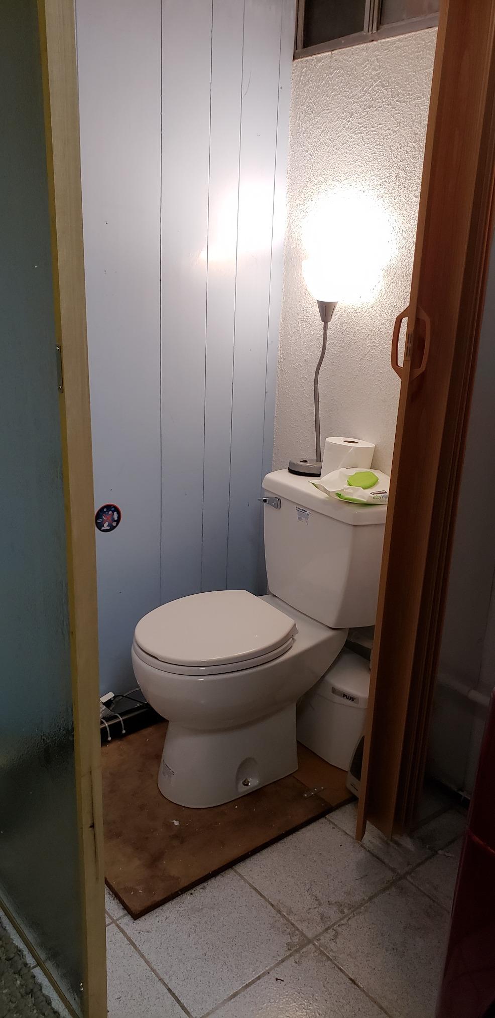 Saniflo SaniPLUS: Macerating Upflush Toilet Kit (with Standard Bowl) customer photo 1