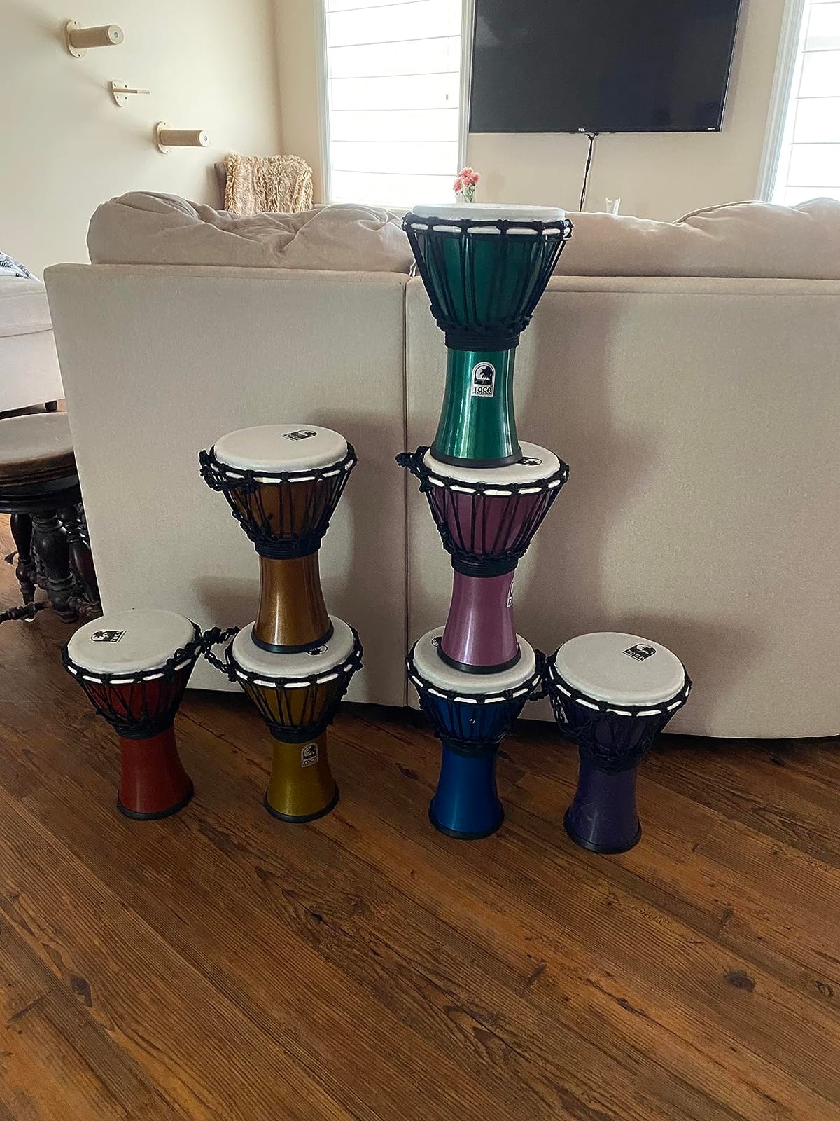 Toca TFCDJ-7MS Color Sound Djembe Set customer photo 1