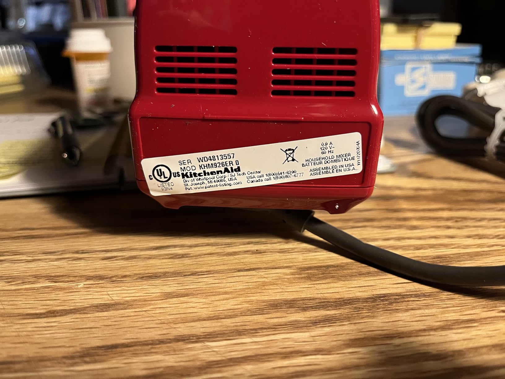 KitchenAid 9-Speed Hand Mixer - KHM926 customer photo 1