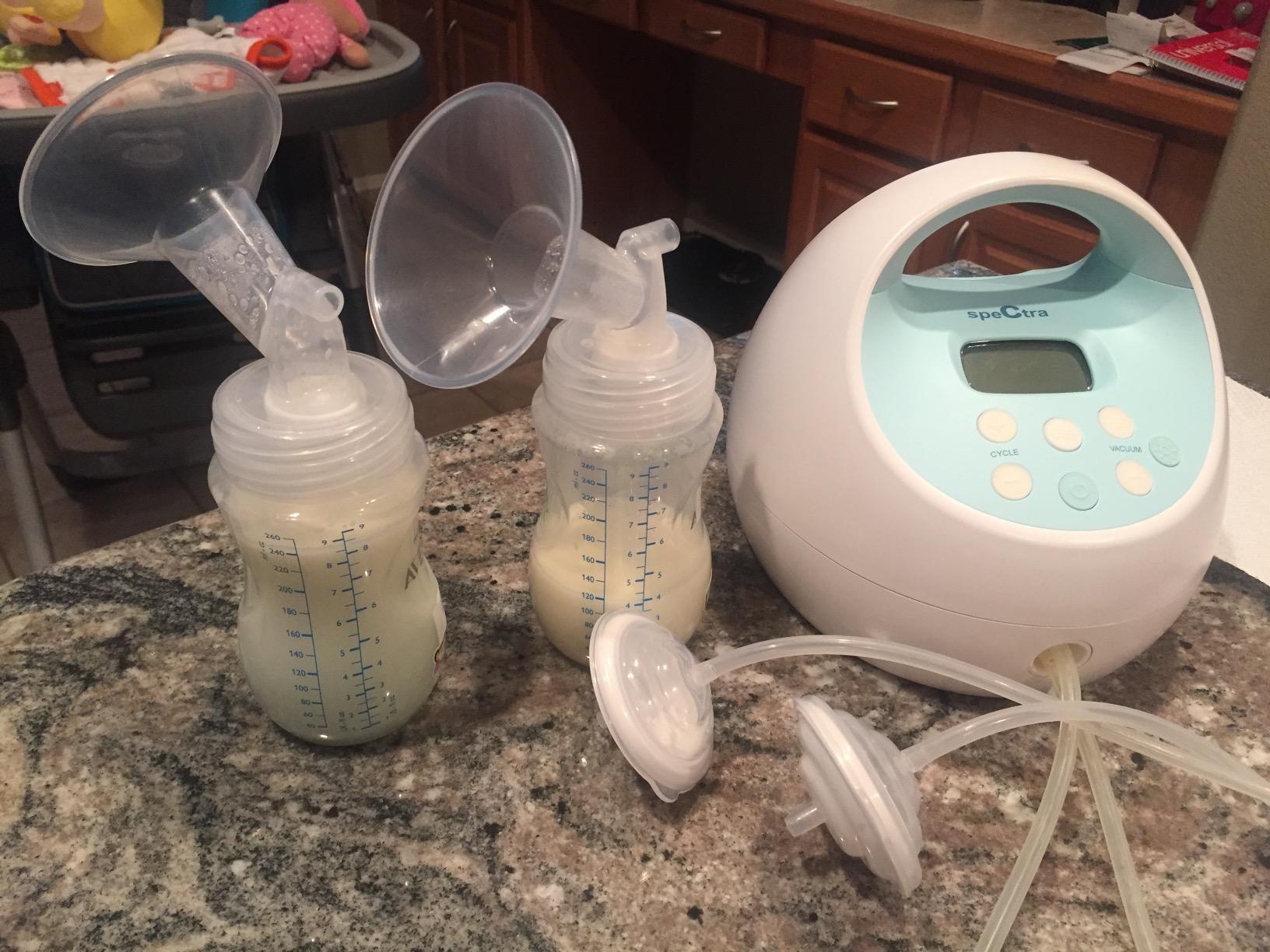 Spectra - S1 Plus Electric Breast Milk Pump for Baby Feeding - Convenient Breast Feeding Support customer photo 1