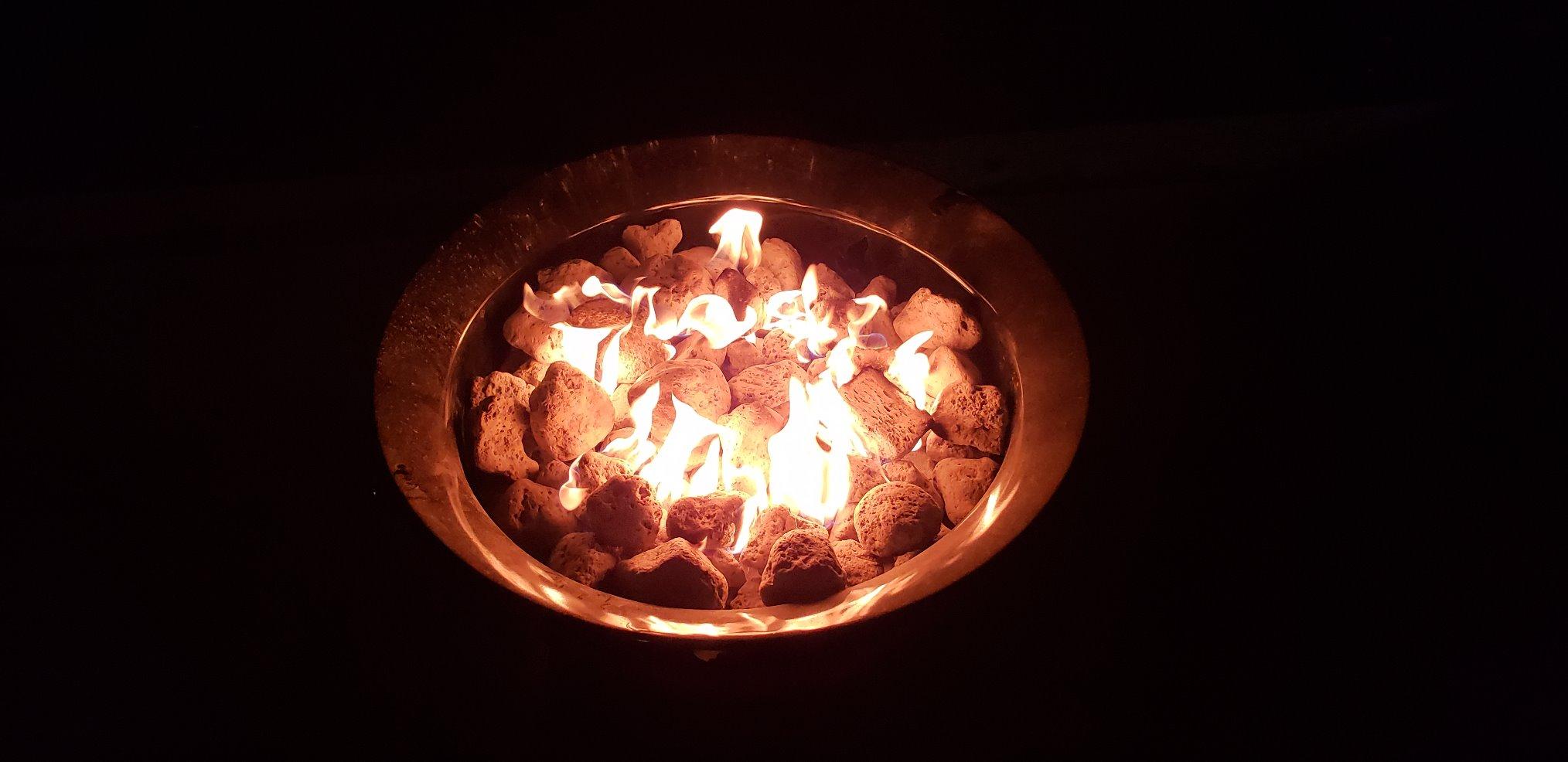 Outland Living Firebowl Smokeless Fire Pit, Round Outdoor Portable Propane Gas Fire Pit, 24-Inch Diameter 58,000 BTU, 883 Mega customer photo 1