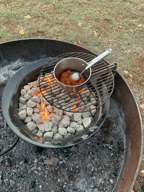 Outland Living Firebowl Smokeless Fire Pit, Round Outdoor Portable Propane Gas Fire Pit, 24-Inch Diameter 58,000 BTU, 883 Mega customer photo 2