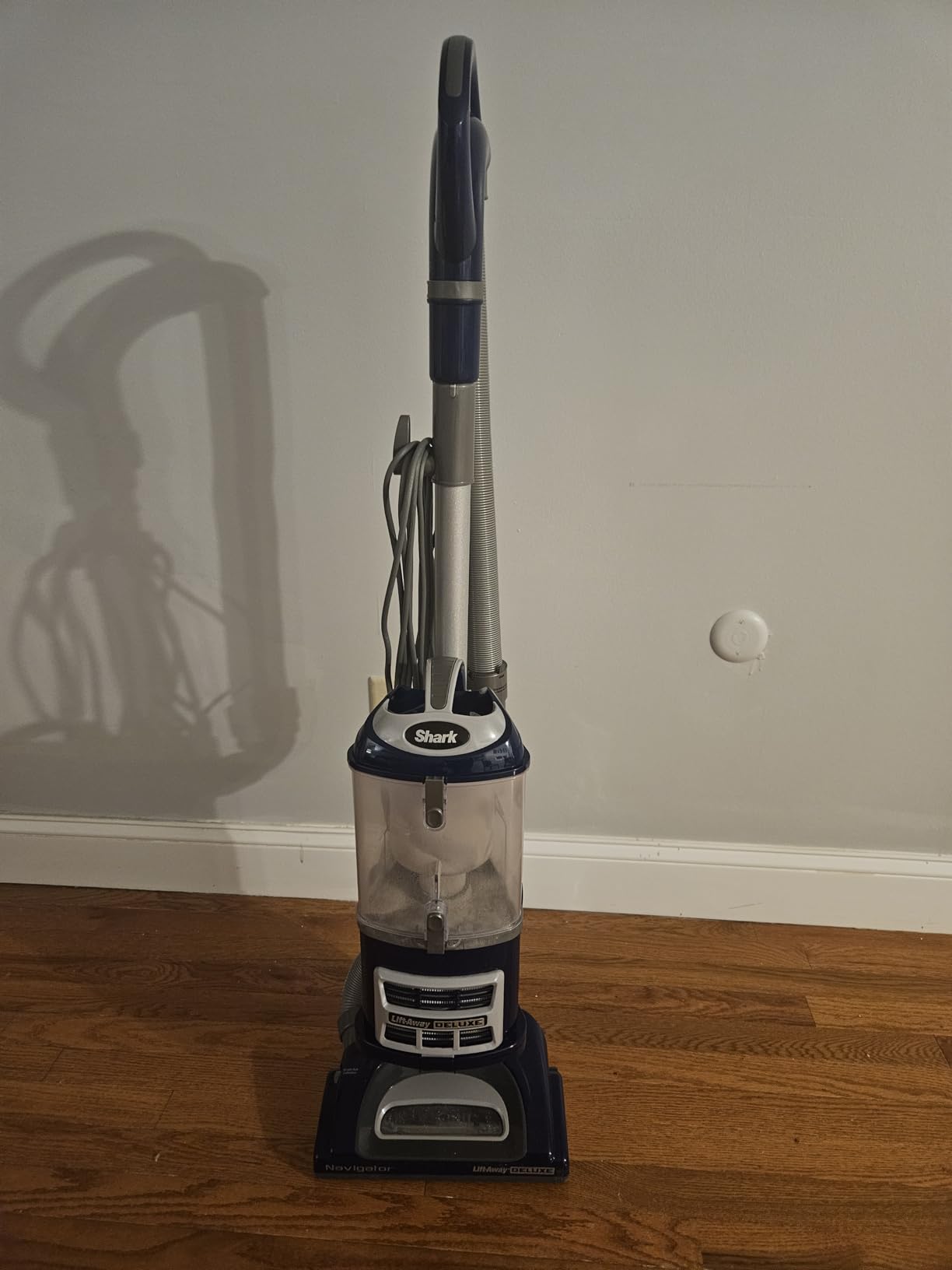 Shark Navigator Lift-Away Vacuum, HEPA, Carpet and Pet Hair, Blue, NV360 customer photo 2