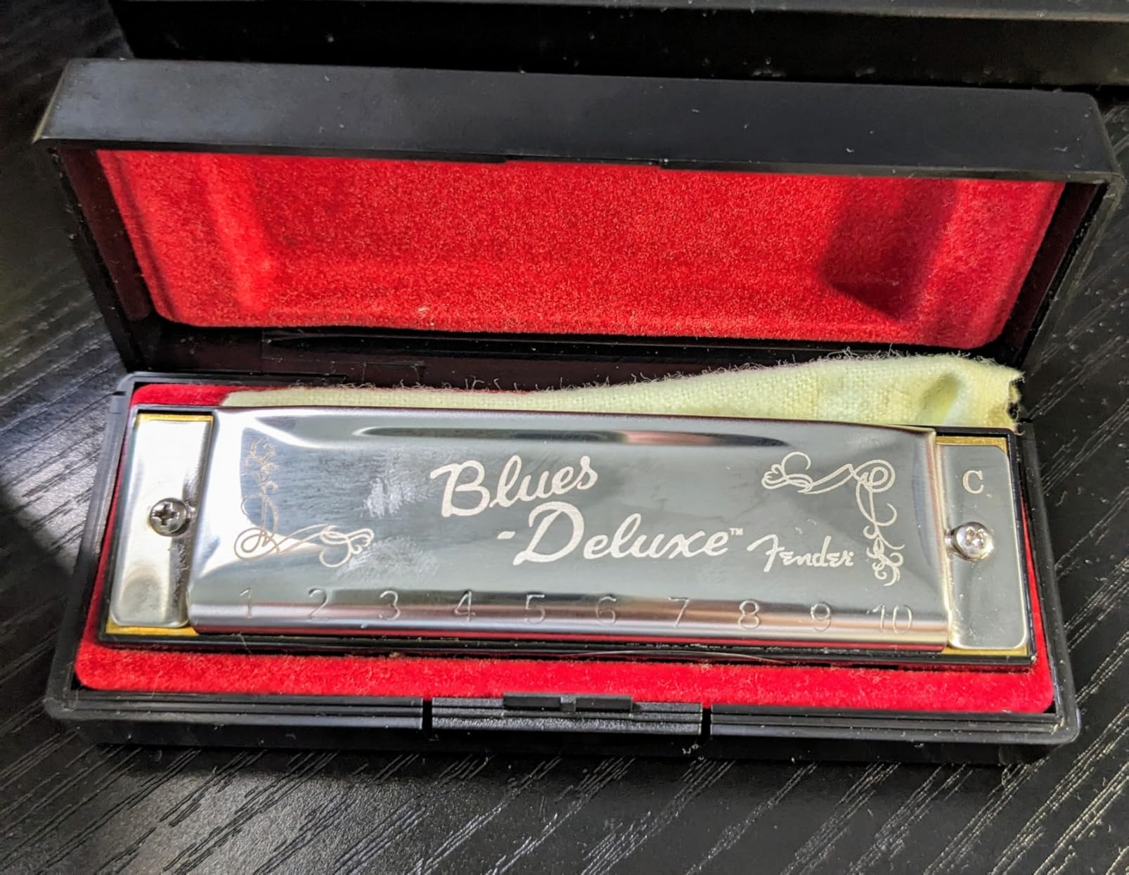 Fender Blues Deluxe Harmonica, Key of C, 10-Hole Diatonic customer photo 2