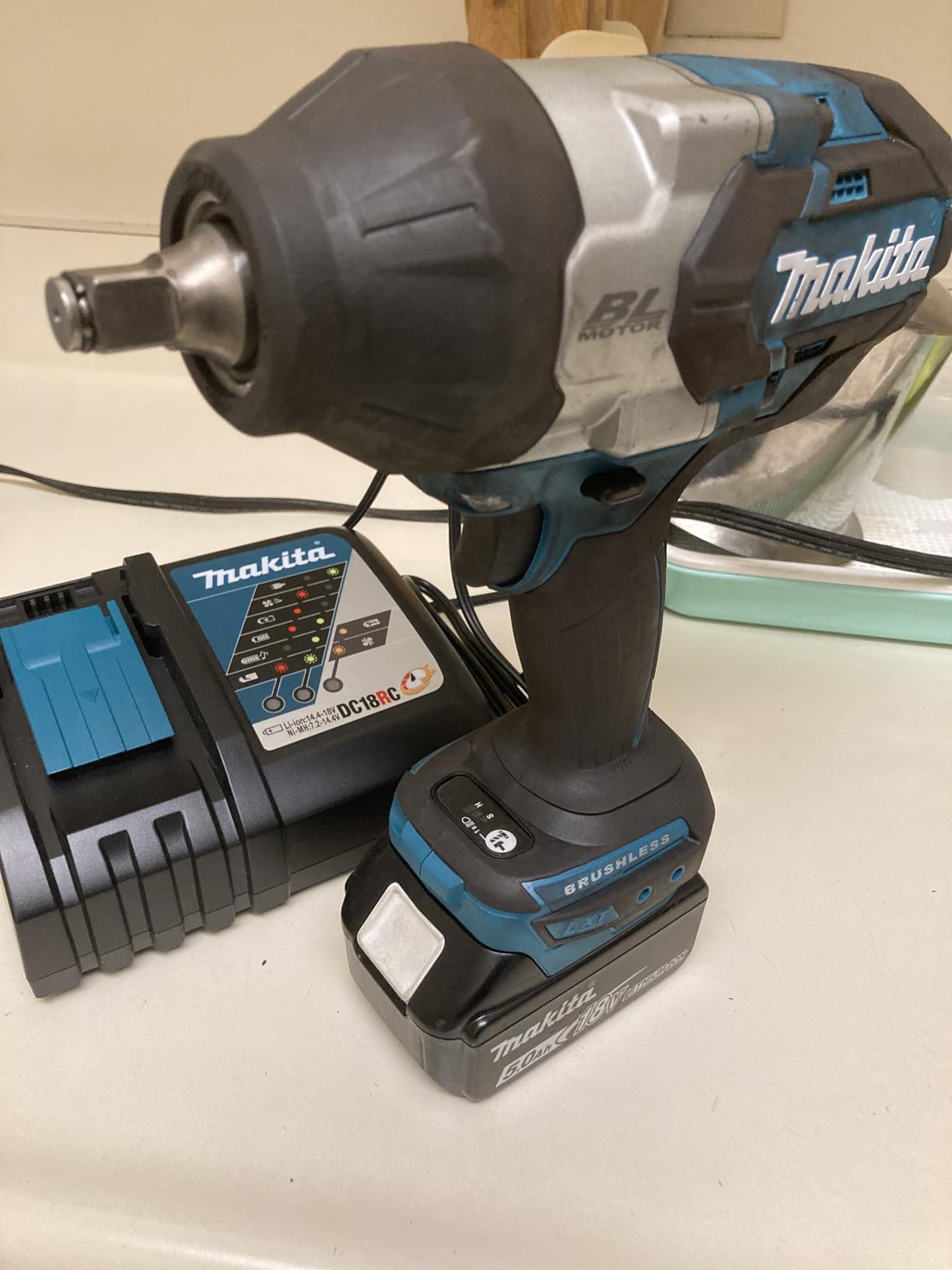 Makita XWT08Z 18V LXT® Lithium-Ion Brushless Cordless High-Torque 1/2