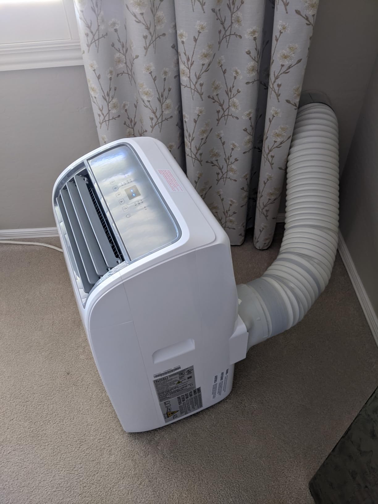 BLACK+DECKER Smart Portable Air Conditioner, 14,000 BTU, BPACT14WT, White | 10,200 BTU SACC for Rooms up to 700 Sq. Ft., Smart 3-in-1 Portable AC, Fan and Dehum with Follow Me Remote customer photo 1