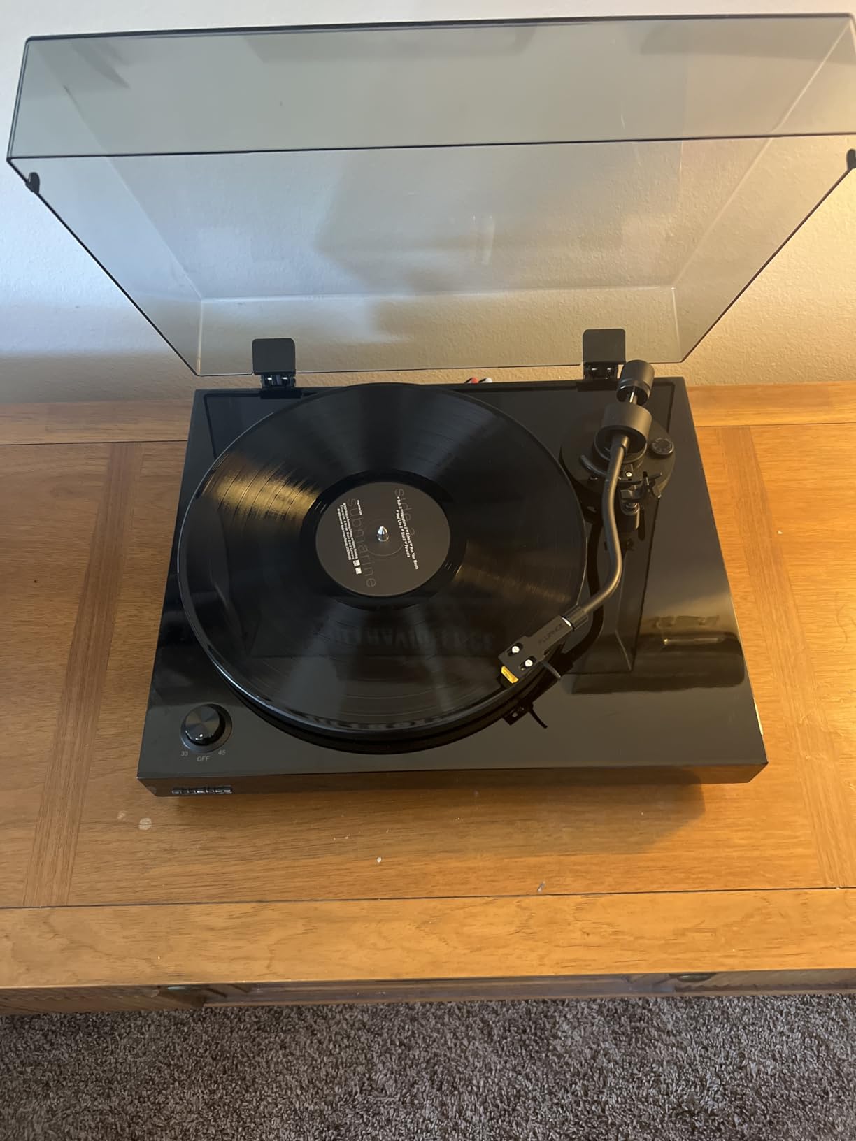 Fluance RT80 Classic High Fidelity Vinyl Turntable Record Player with Audio Technica AT91 Cartridge, Belt Drive, Built-in Preamp, Adjustable Counterweight, Solid Wood Plinth - Piano Black customer photo 1