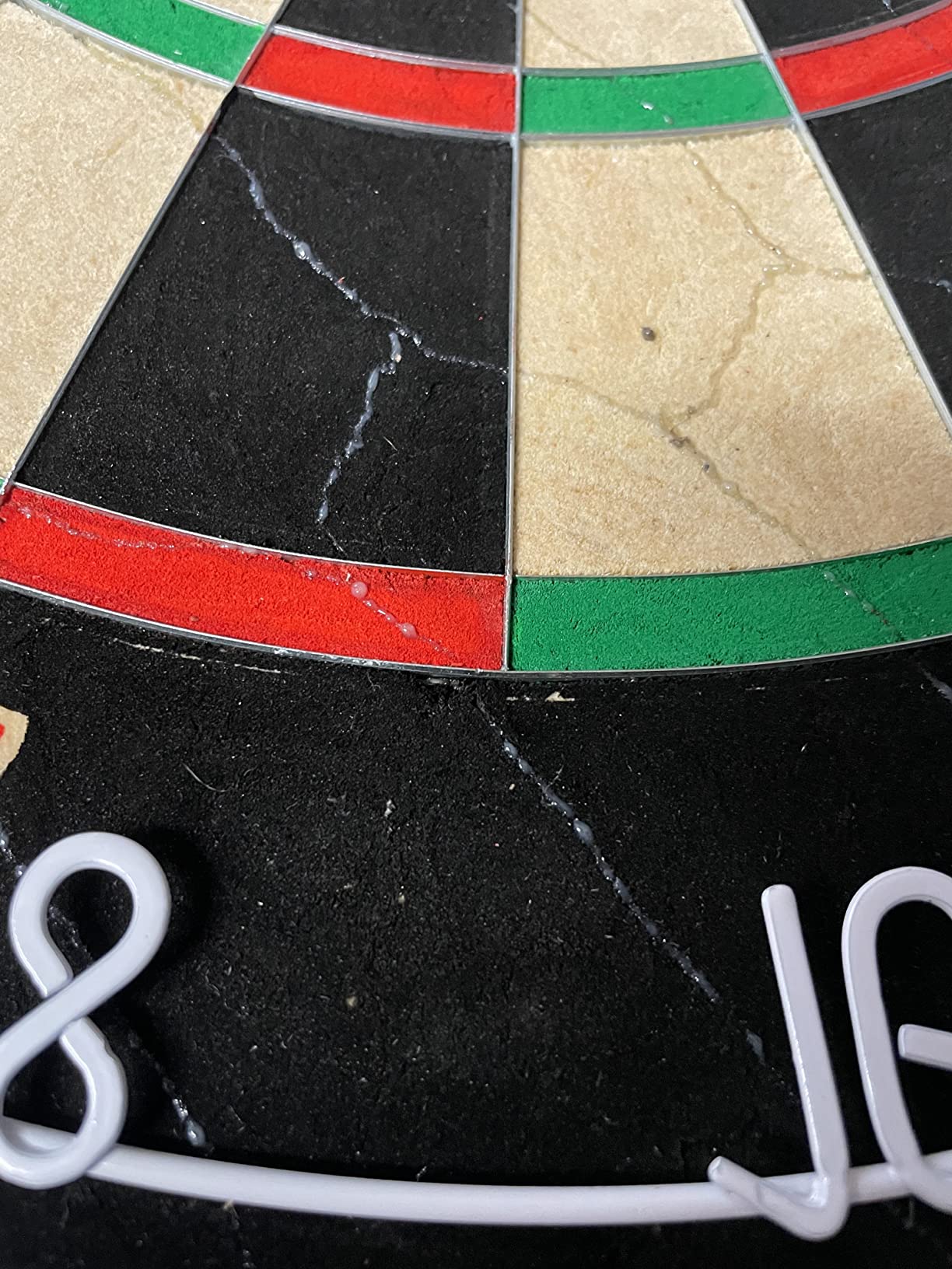 Unicorn Eclipse Pro 2 Bristle Steel Tip Dartboard with American Legend Dartboard Cabinets customer photo 1