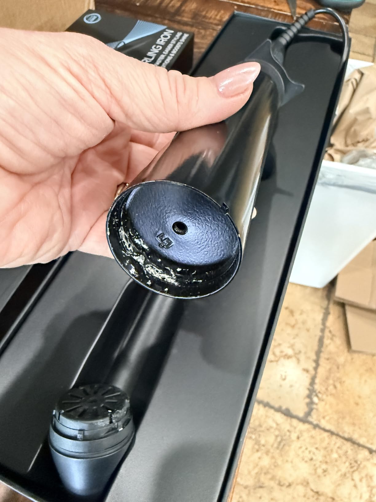 Bio Ionic Long Barrel Curling Iron with Moisture Heat Technology & NanoIonic MX Versatile Curling Wand - Multiple Barrel Sizes for Tight, Classic, Loose & Soft Curls customer photo 2