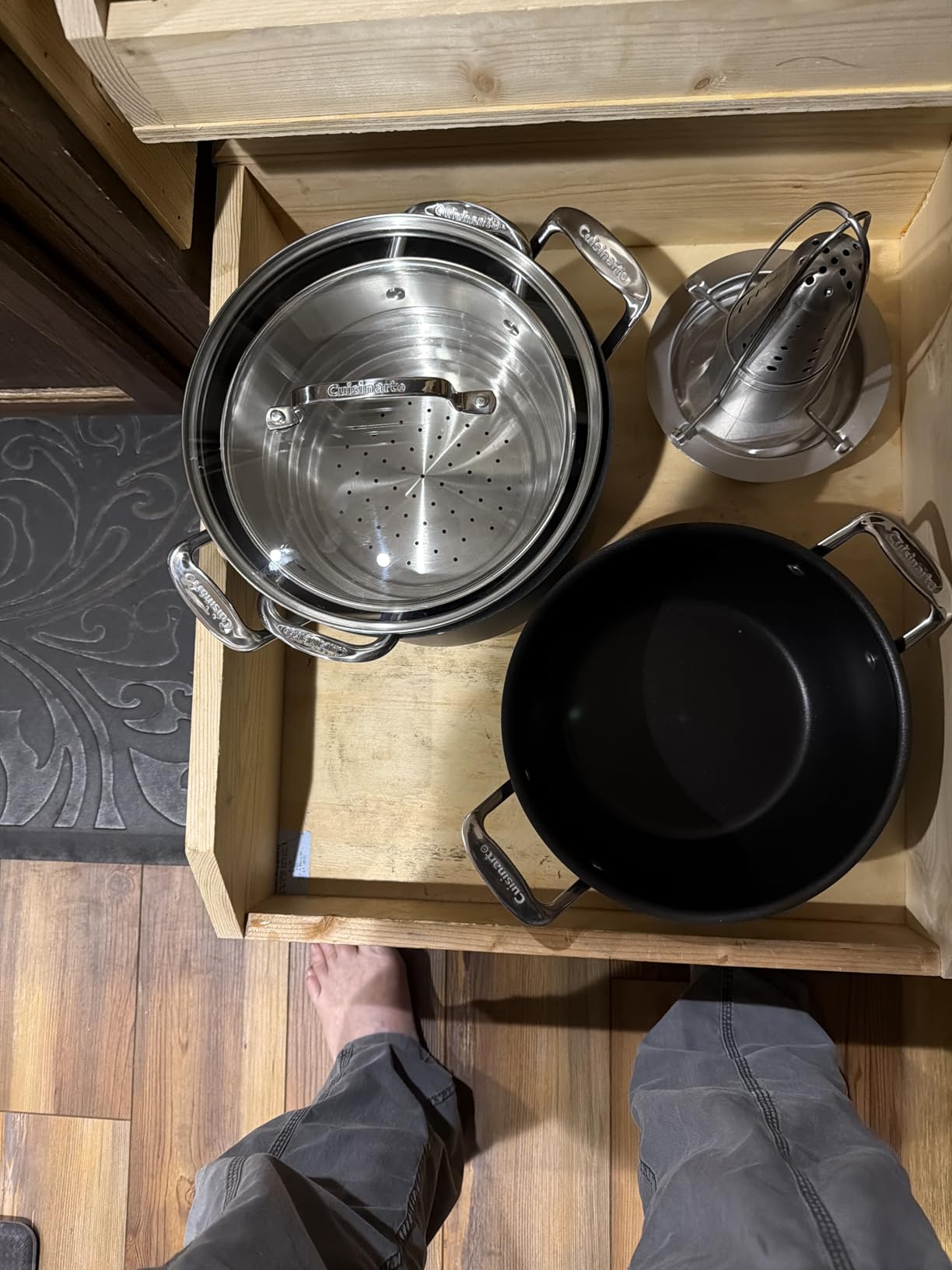 Cuisinart 17-Piece Pots and Pans Set, Non Stick Hard Anodized Cookware Set customer photo 2