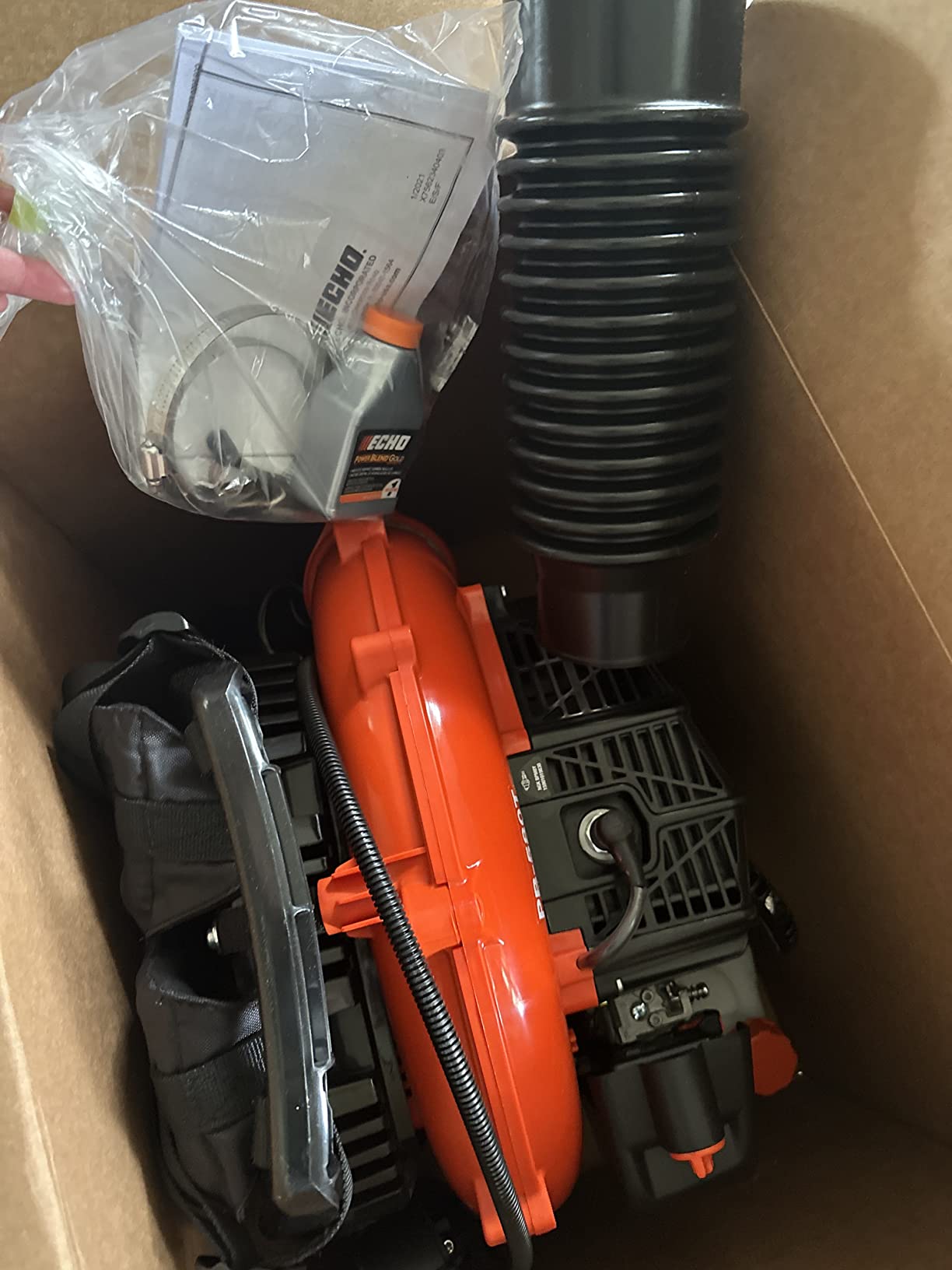 Echo PB-580T 58.2 CC Back Pack Blower with Tube Mounted Throttle, 510 CFMGY#583-4 6-DFG290107 customer photo 2
