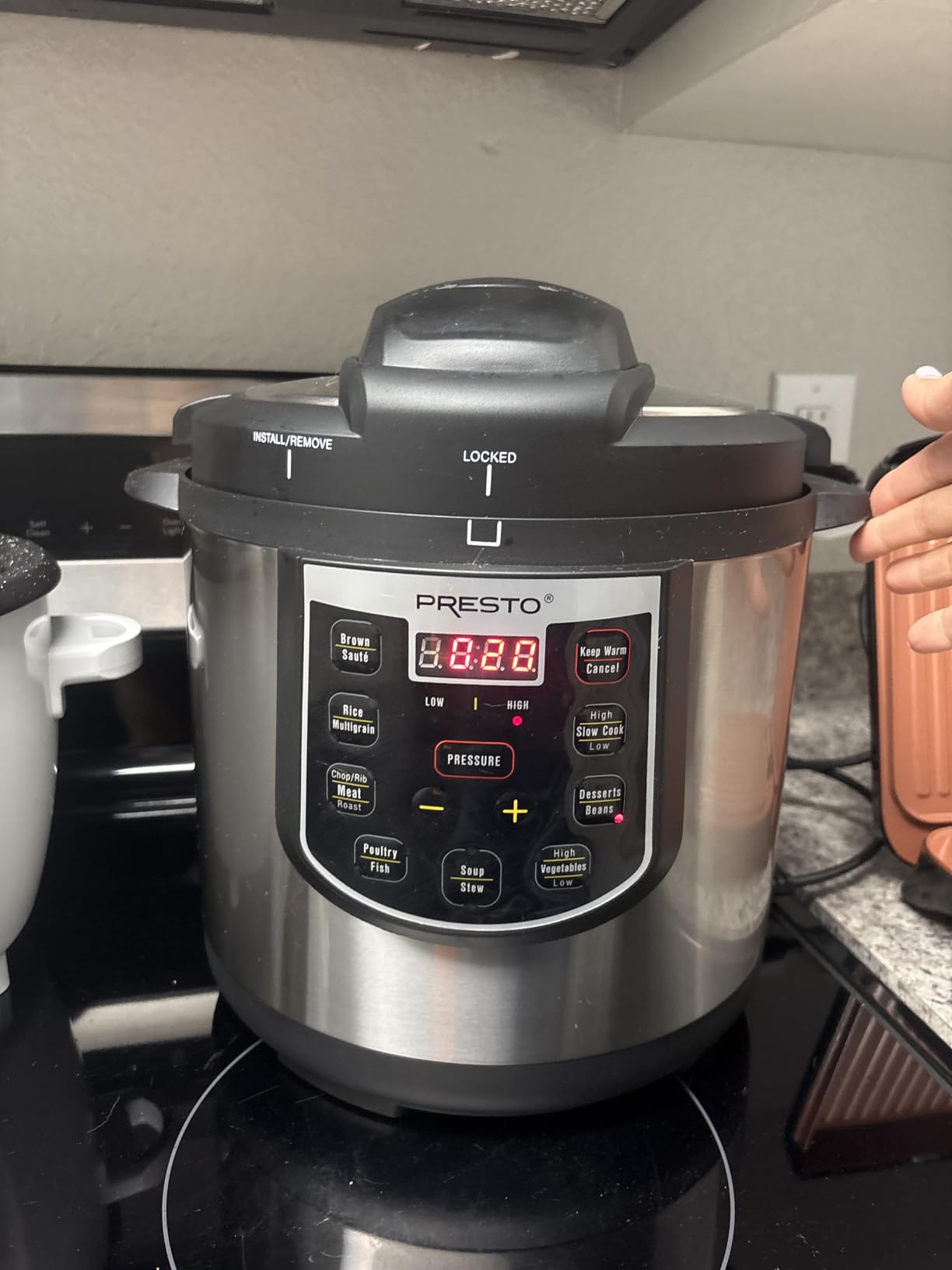 Presto 02141 6-Quart Electric Pressure Cooker customer photo 1