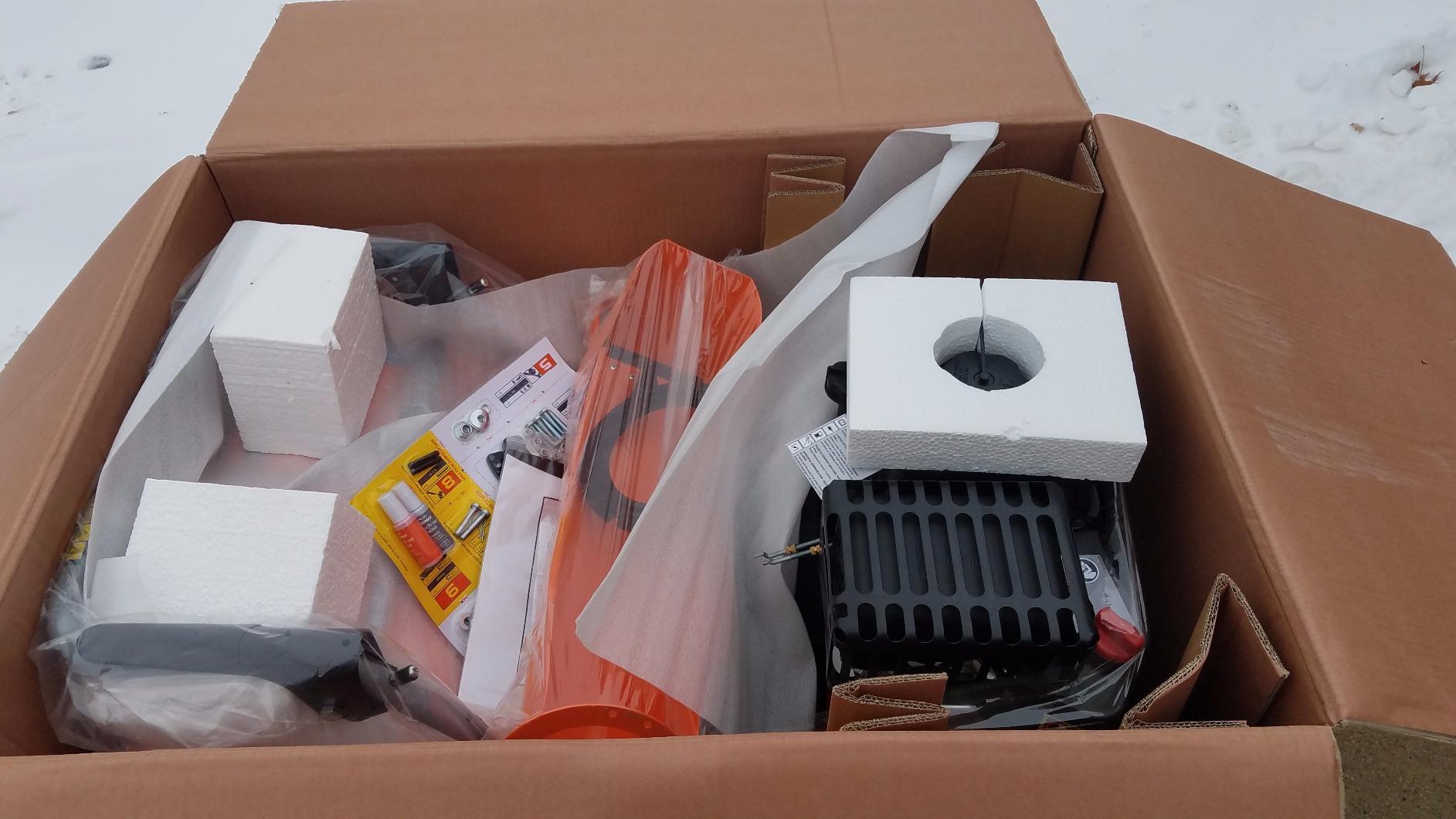 YARDMAX YB6770 26 in. 212 cc Two-Stage Self-propelled Gas Snow Blower with Push-Button Electric Start and Headlight customer photo 2