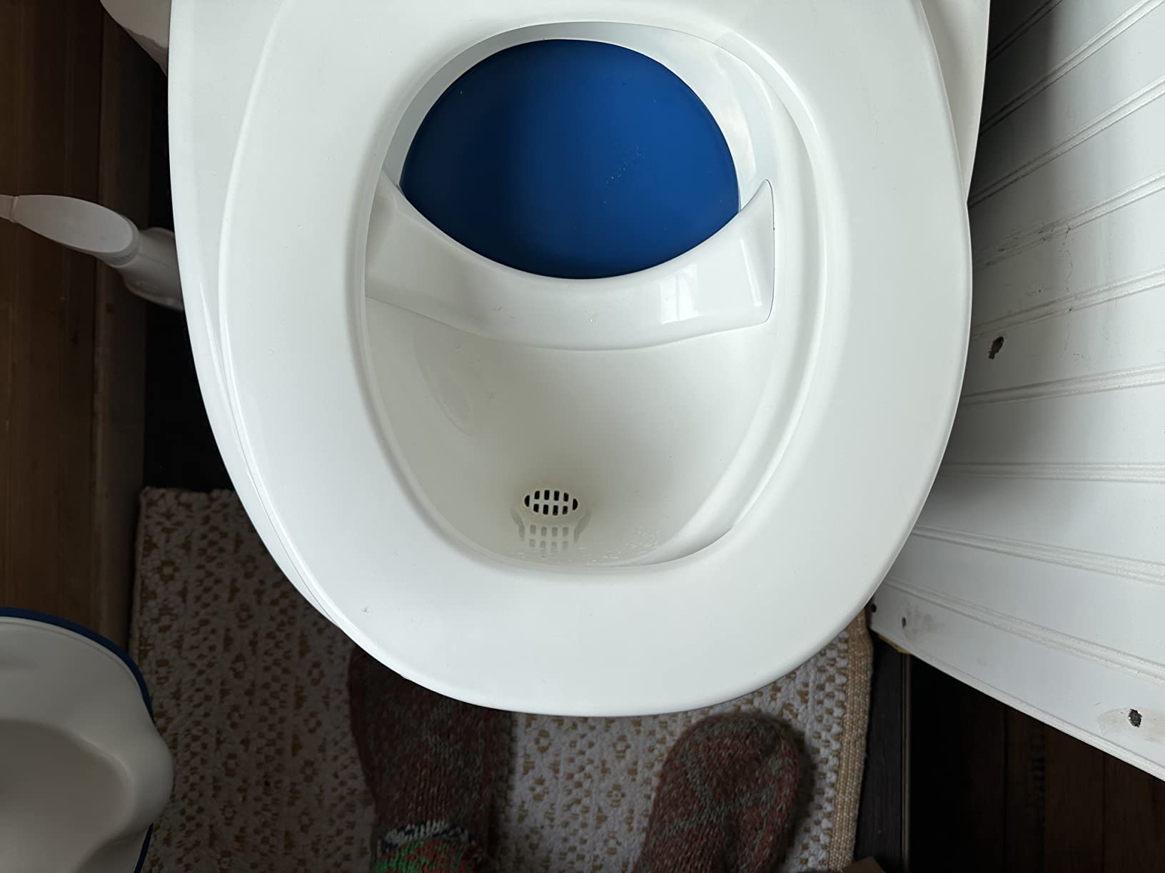 Separett Villa Urine-Separating Compost Toilet | No Additives or Mixing Needed, High-Capacity Design, For Homestead, For Schoolie, For Cottage Use customer photo 1