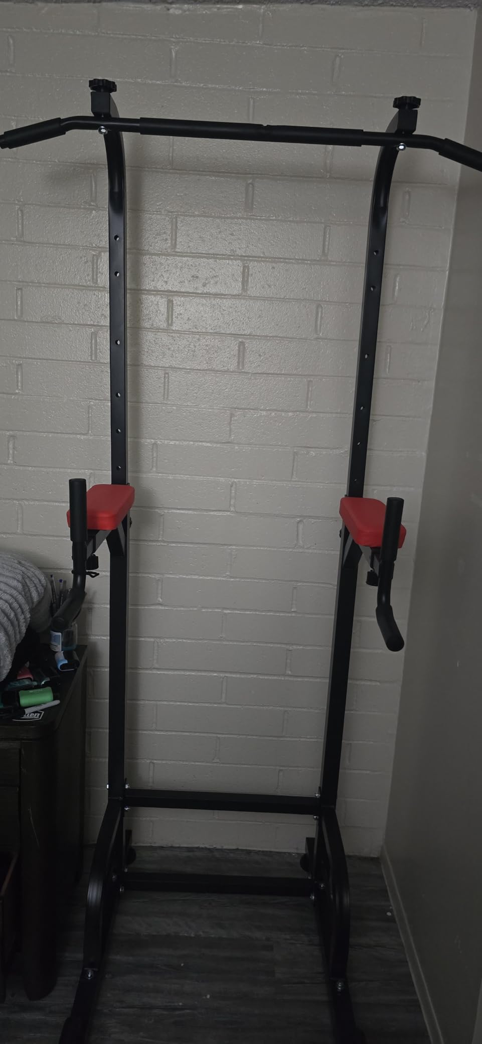 RELIFE REBUILD YOUR LIFE Power Tower Pull Up Bar Station Workout Dip Station for Home Gym Strength Training Fitness Equipment customer photo 1