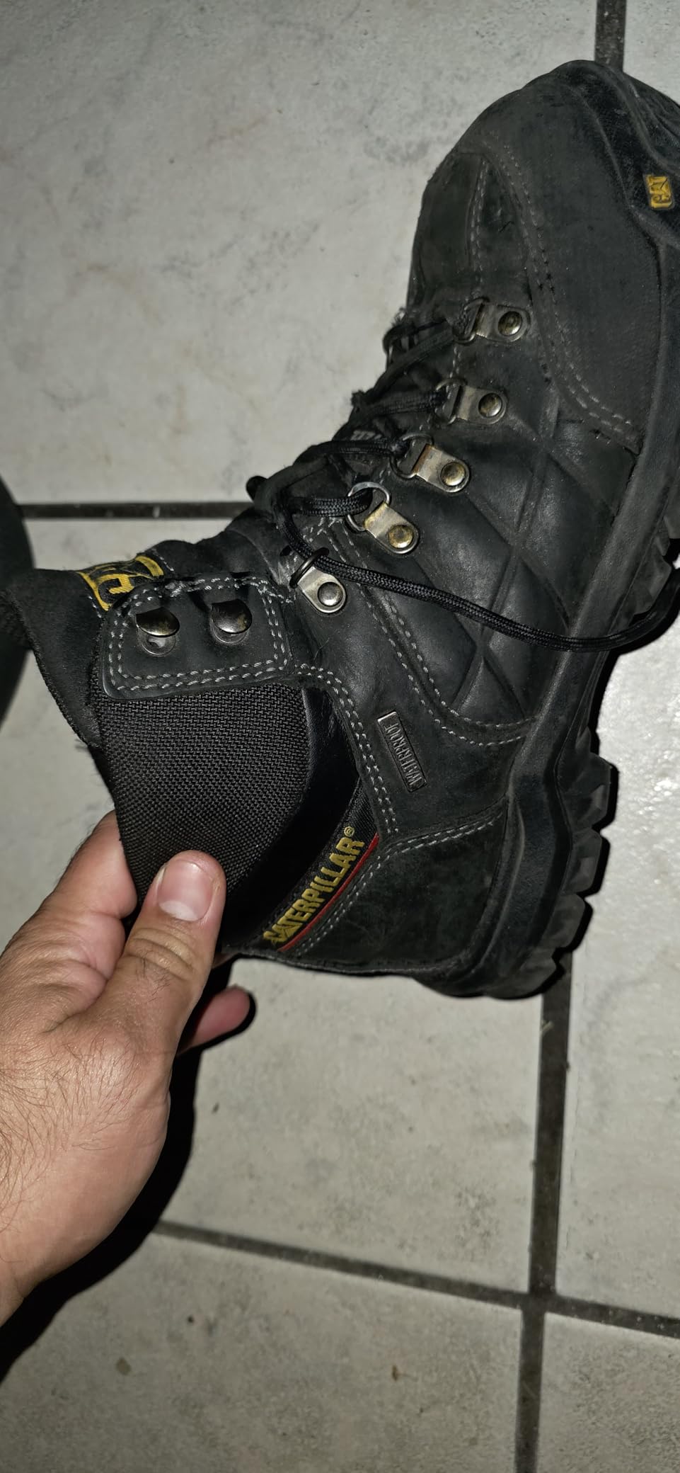 CAT Men’s Threshold Waterproof Steel Toe Work Boot customer photo 1