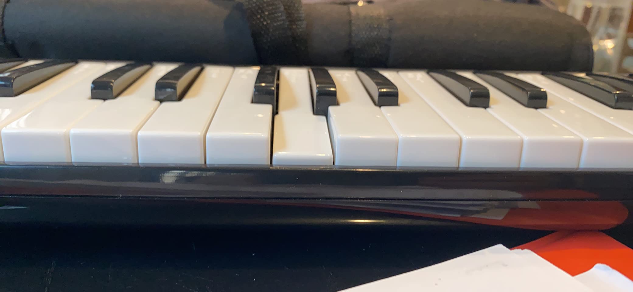CAHAYA Melodica Piano Keyboard 32-Key with Case for Beginners Black customer photo 2
