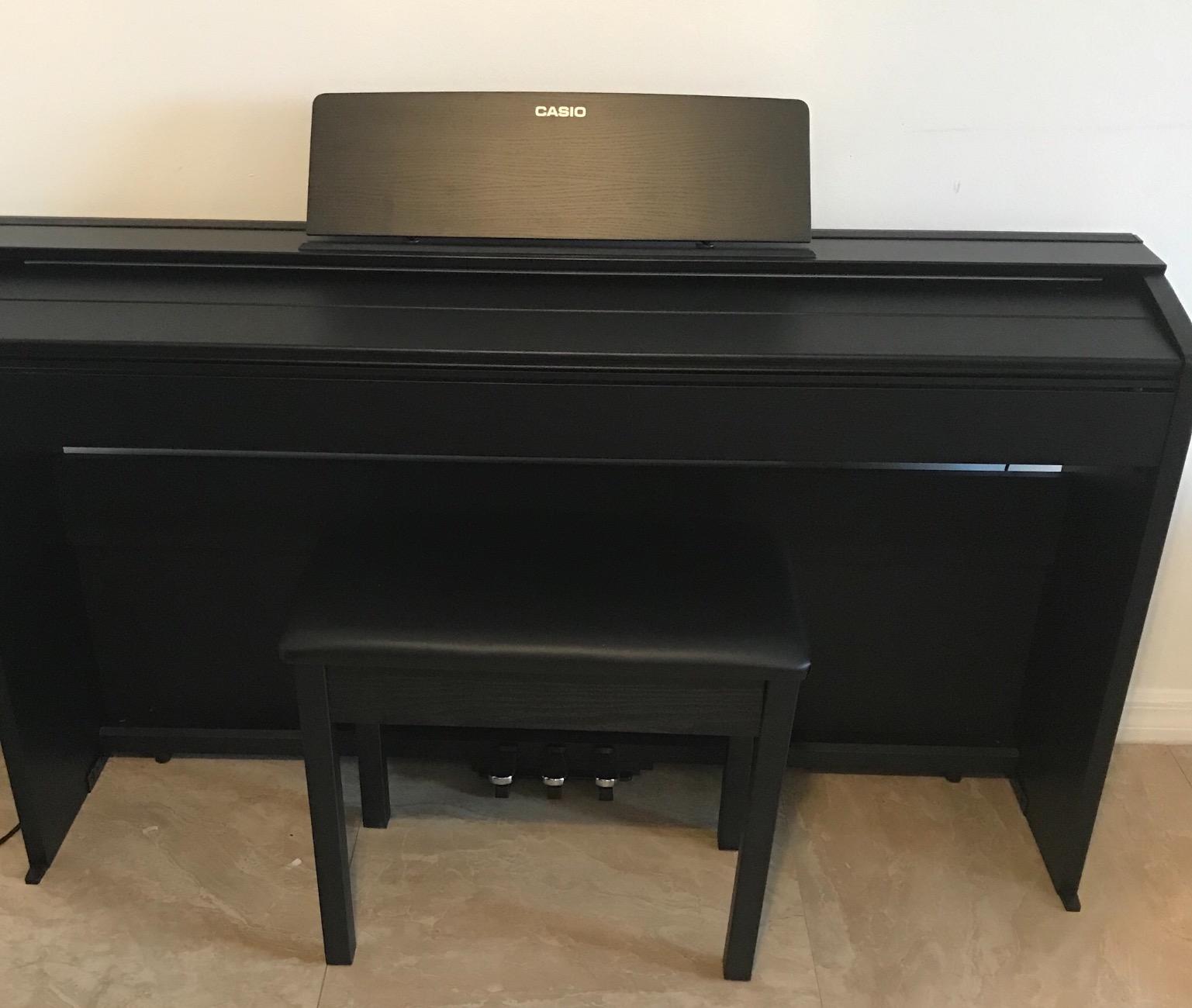 Casio PX-870 Privia 88-Key Weighted Console Digital Piano, Tri-Sensor II Scaled Hammer Action, 40W 4-Speaker Sound customer photo 2