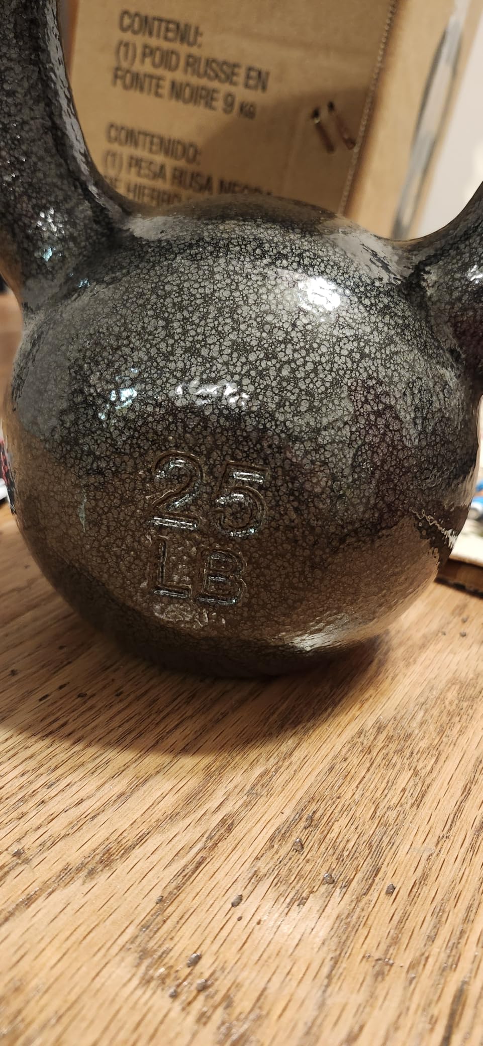 CAP Barbell Cast Iron Kettlebell - Singles and Sets, Multiple Weight Choices customer photo 2