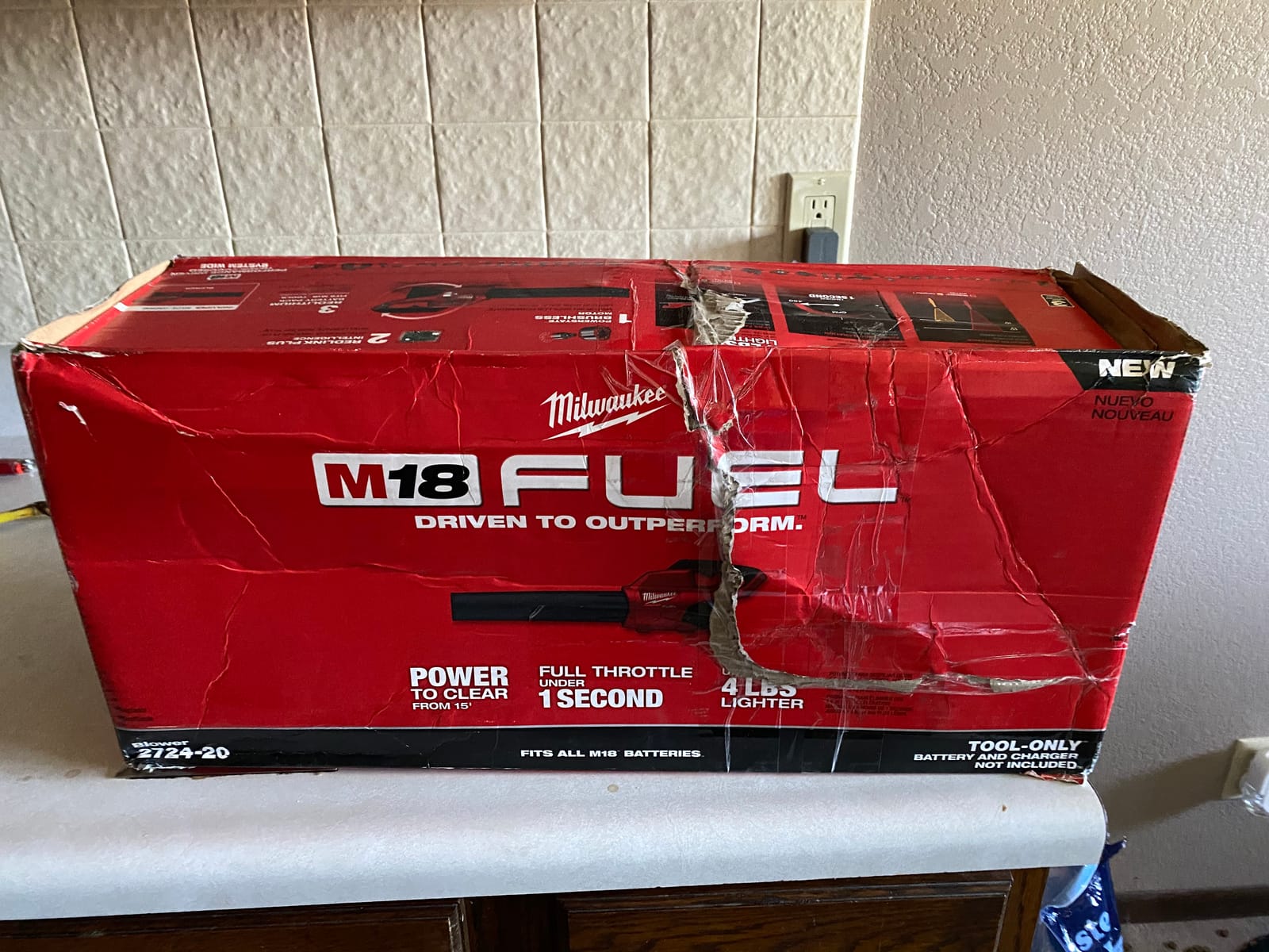 Milwaukee M18 FUEL 120 MPH 450 CFM 18-Volt Lithium Ion Brushless Cordless Handheld Blower customer photo 2