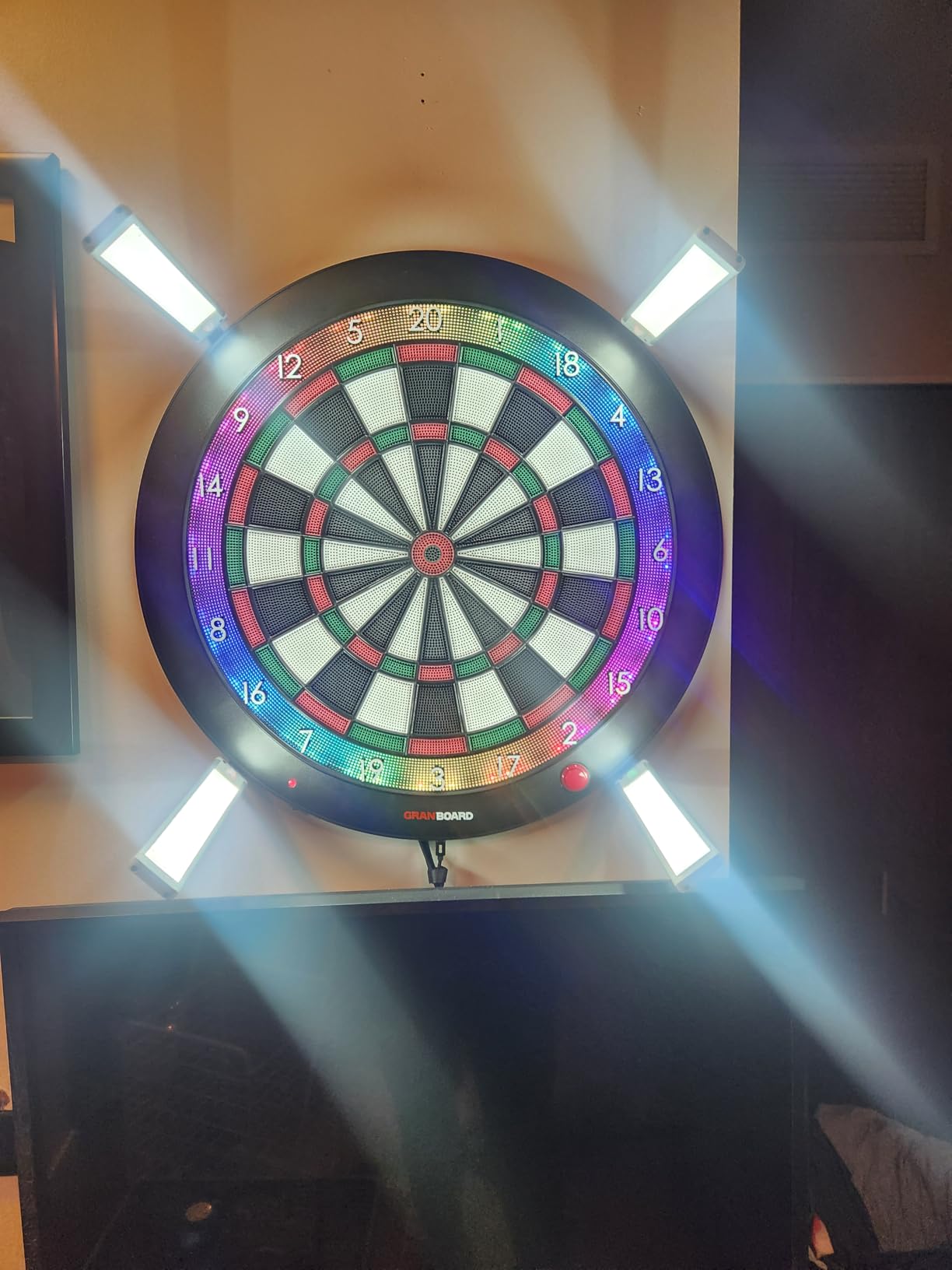 GRANBOARD3s Bluetooth Electronic Dartboard - Green customer photo 2