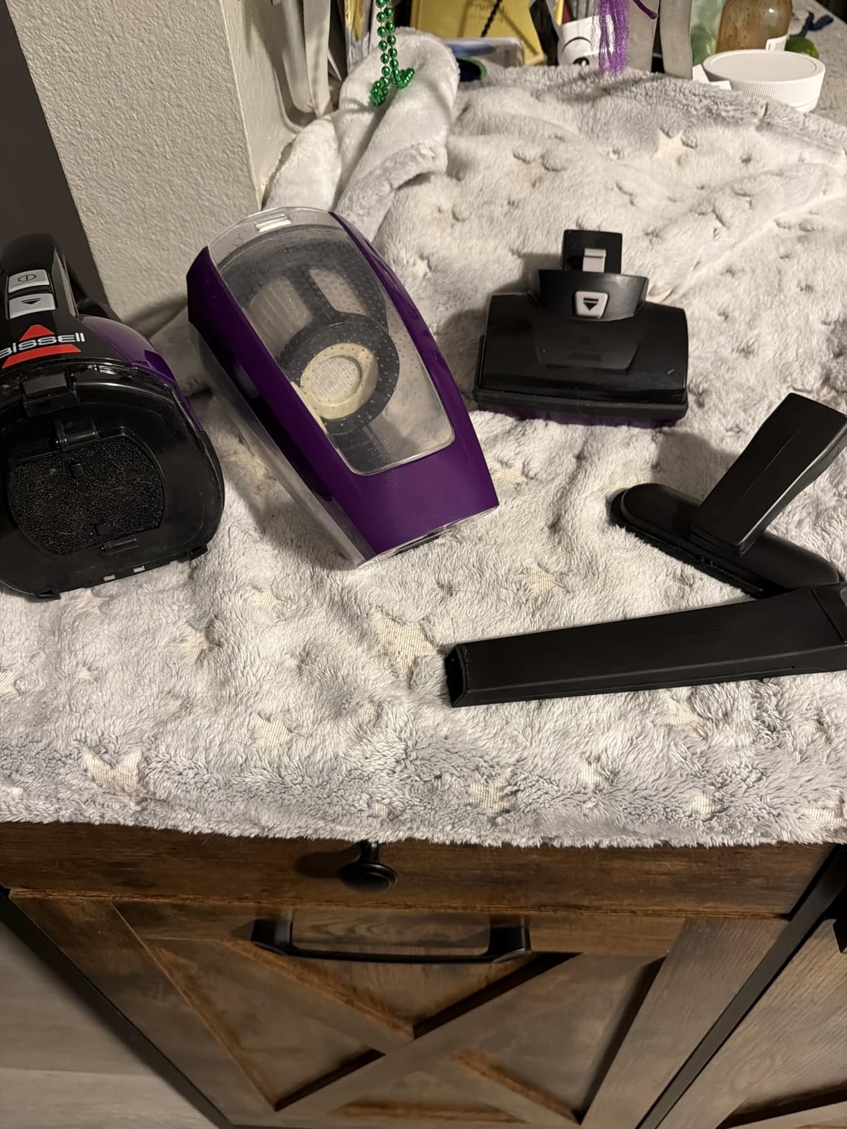 Bissell Pet Hair Eraser Cordless Hand Vacuum, Home, Auto & Pet, 2390A | Lithium Ion battery for consistent power; ideal for home, auto & upholstery pet hair pickup customer photo 1