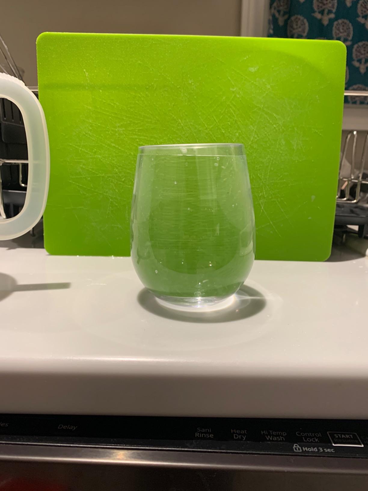 Bravario Unbreakable Stemless Plastic Wine Glasses | Reusable | Shatterproof 100% Tritan Plastic | Dishwasher-Safe | BPA-free | Awesome for Indoor & Outdoor | 16 oz, Set of 4 customer photo 1