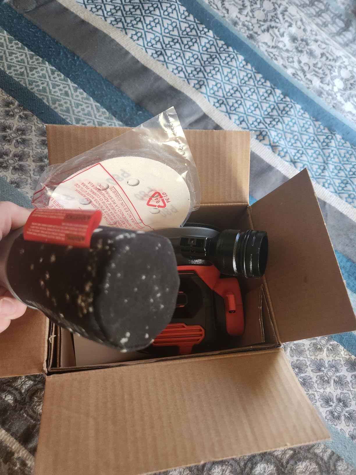 CRAFTSMAN V20 Orbital Sander, Cordless, 12,000 OPM, Bare Tool Only (CMCW220B) customer photo 1