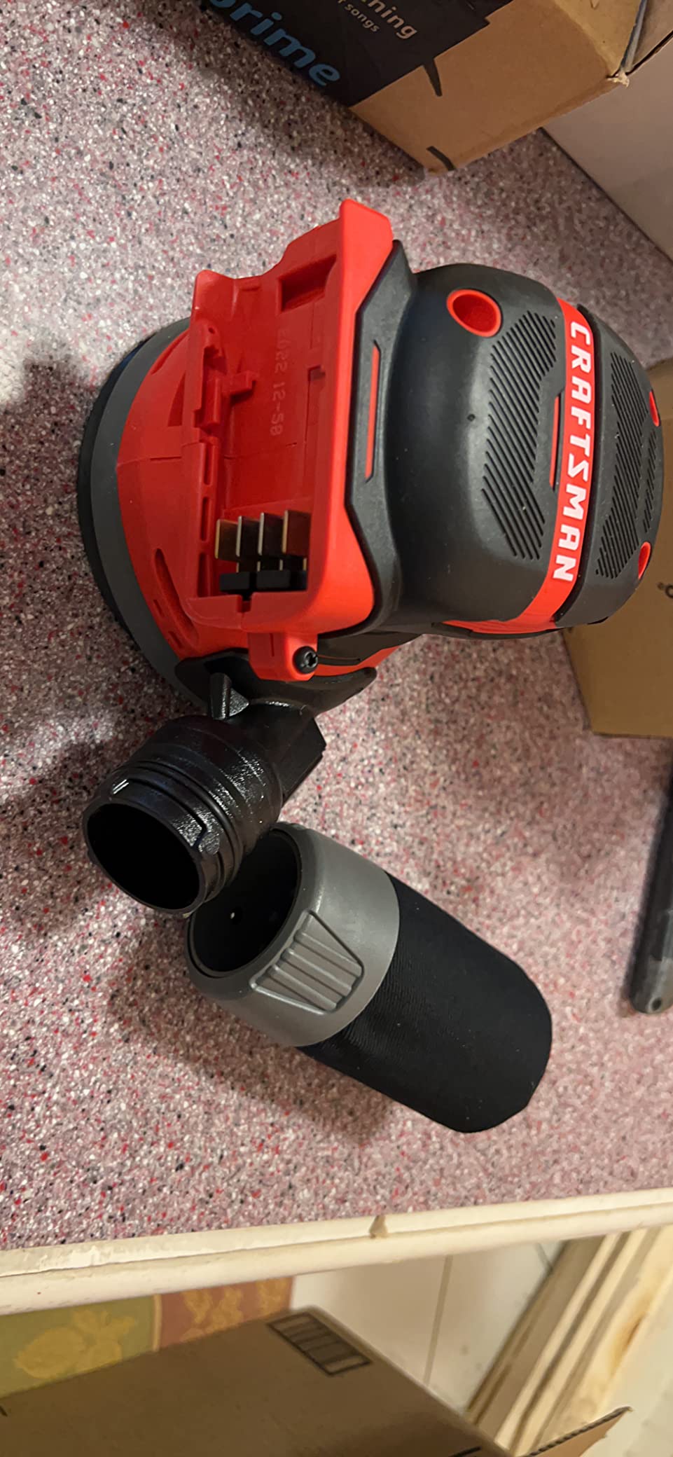 CRAFTSMAN V20 Orbital Sander, Cordless, 12,000 OPM, Bare Tool Only (CMCW220B) customer photo 2
