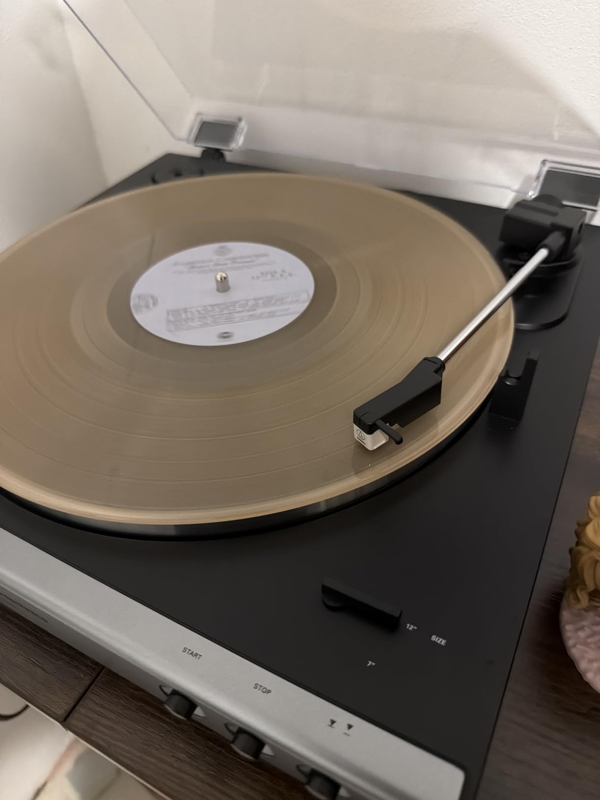 Audio-Technica AT-LP60X-BK Fully Automatic Belt-Drive Stereo Turntable, Black, Hi-Fi, 2 Speed, Dust Cover, Anti-Resonance, Die-Cast Aluminum Platter customer photo 1
