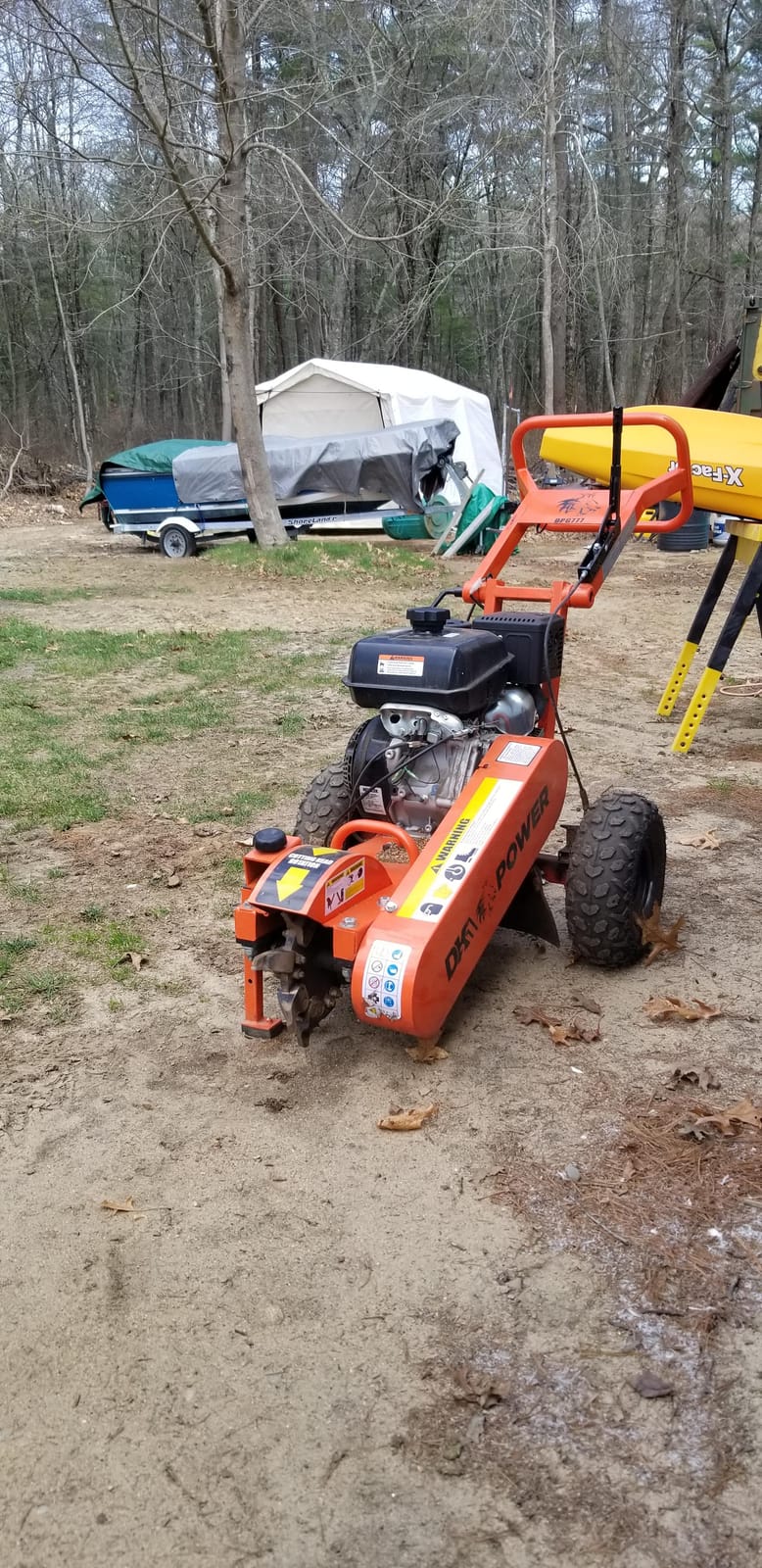 DK2 12-Inch 14 HP 429 cc Stump Grinder customer photo 1