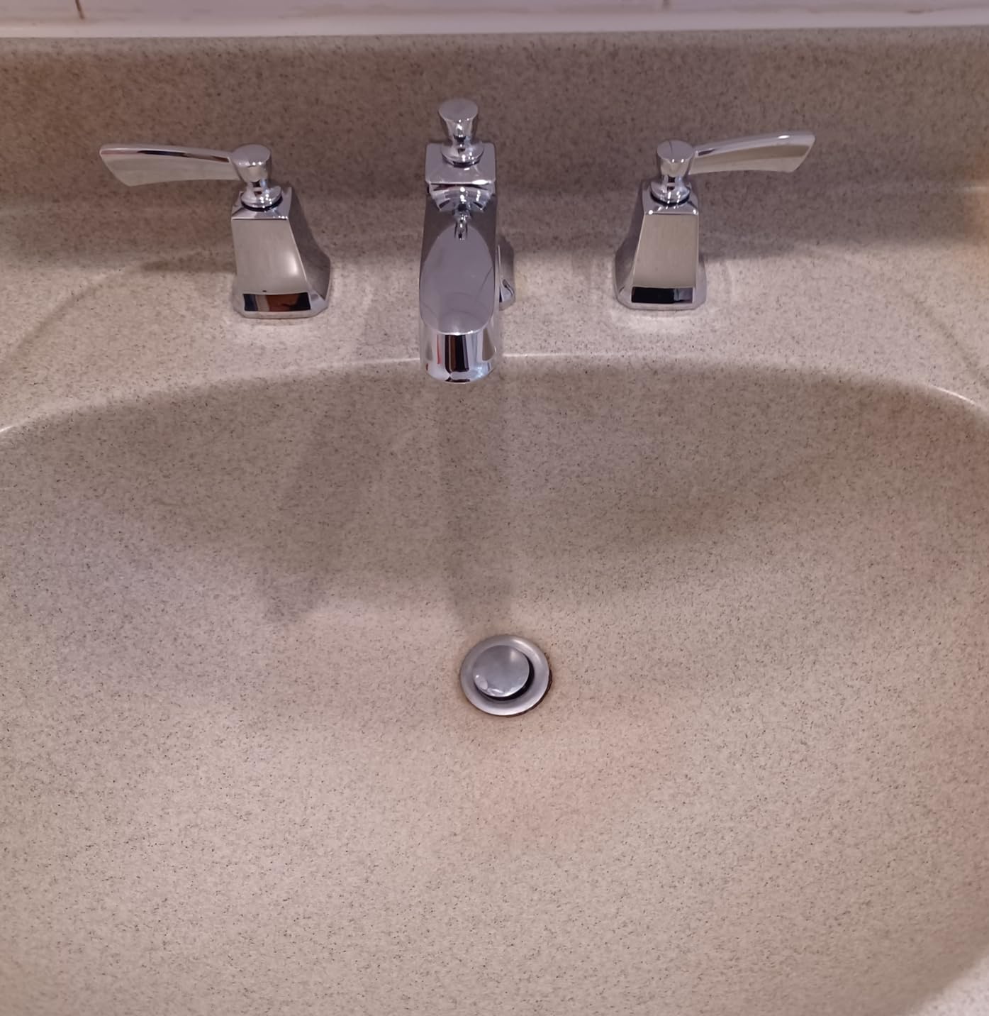 Moen Conway Chrome Two Handle Widespread Bathroom Sink Faucet with Valve Included, 84926 customer photo 2