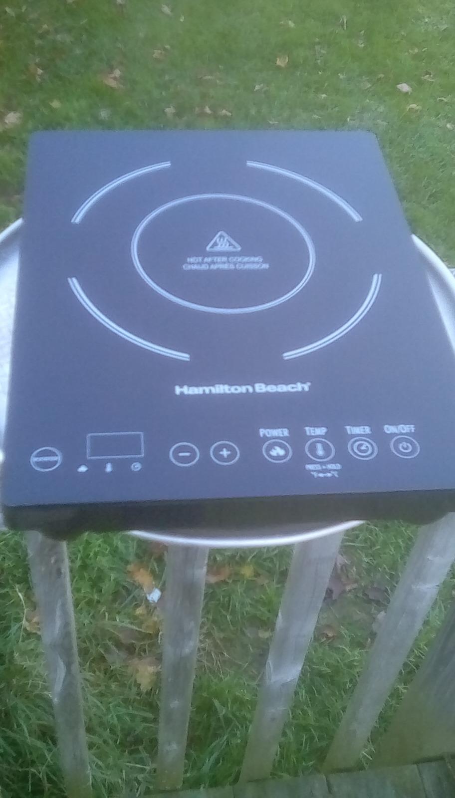 Hamilton Beach Portable Single Induction Cooktop With Fast Heating Mode customer photo 1