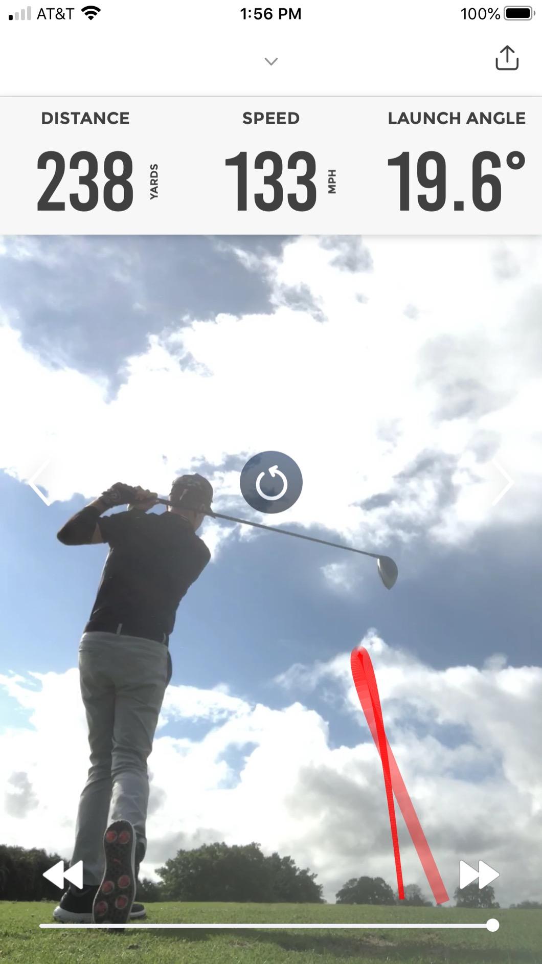 Rapsodo Mobile Launch Monitor Golf Simulator | MLM iPhone & iPad Only | Indoor & Outdoor Swing Analyzer & Tracker customer photo 1