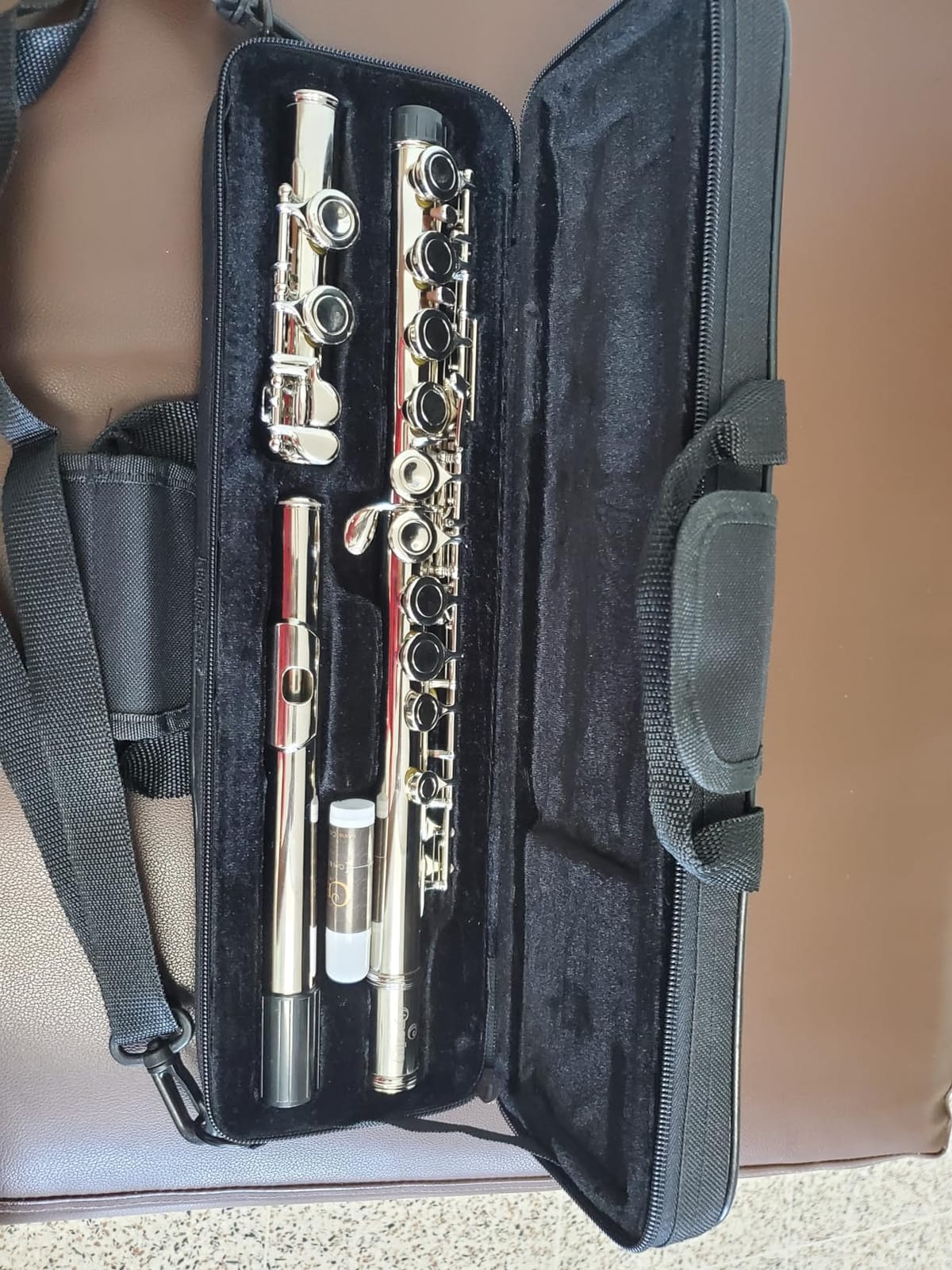 Cecilio Closed Hole C Flute - Beginner/Intermediate Flute in Band & Orchestra, Nickel customer photo 1